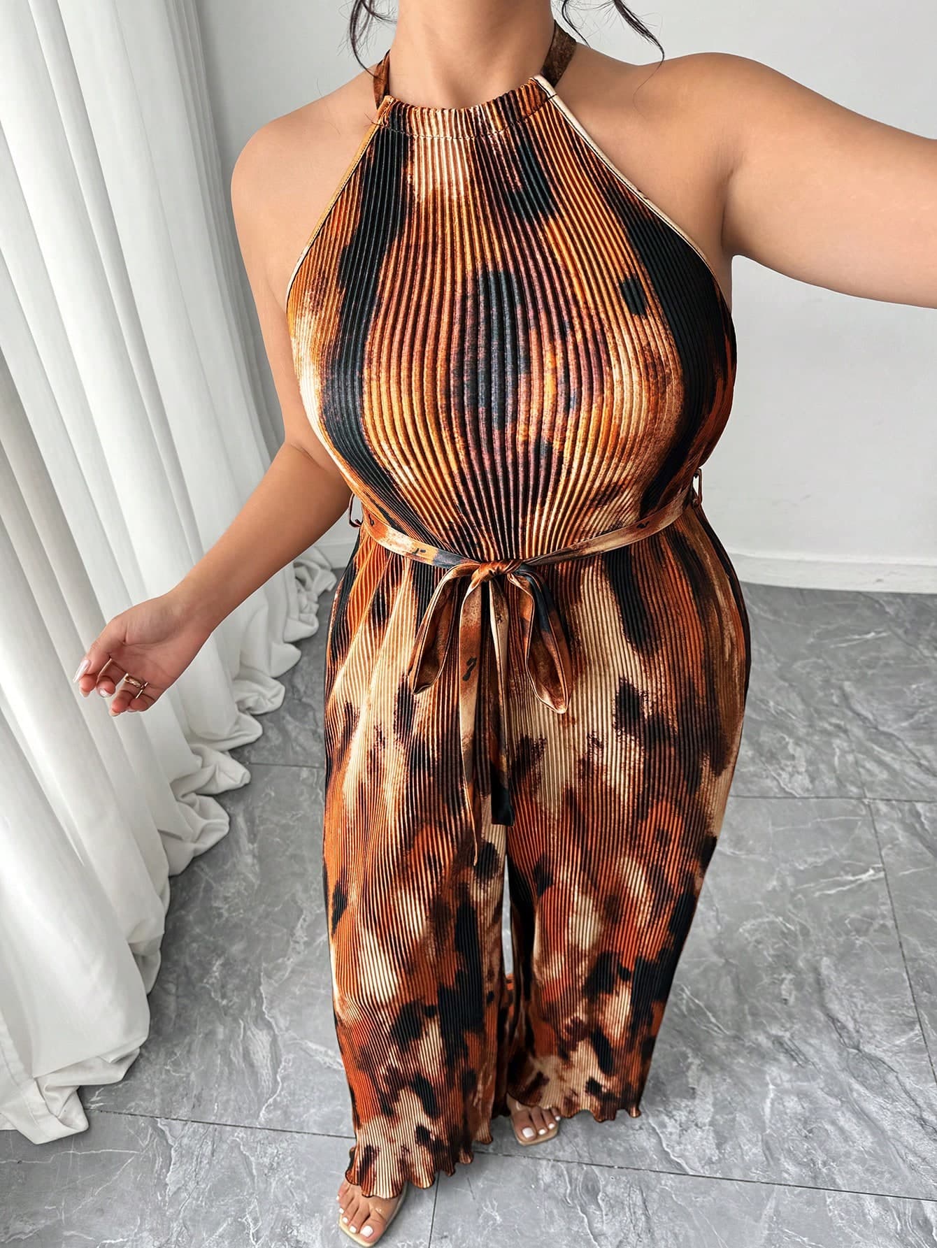 Elenzga Plus Size Women's Black Summer 70's Night Out Club Party Satin 2 Piece Set,French Style Chic Boat Neck Short Sleeve Top & High Waist Fitted Long Skirt