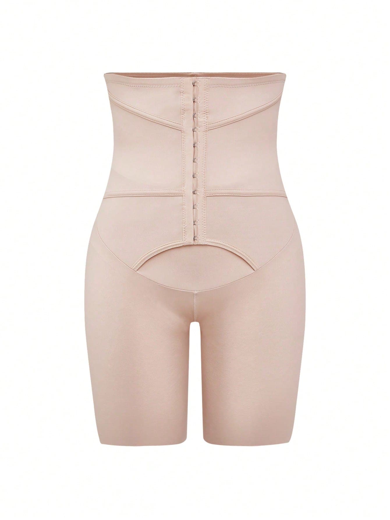 SHEIN Women's Elastic Abdomen Slimming Bodysuit Bottoms, Tight Fit Shaping Pants