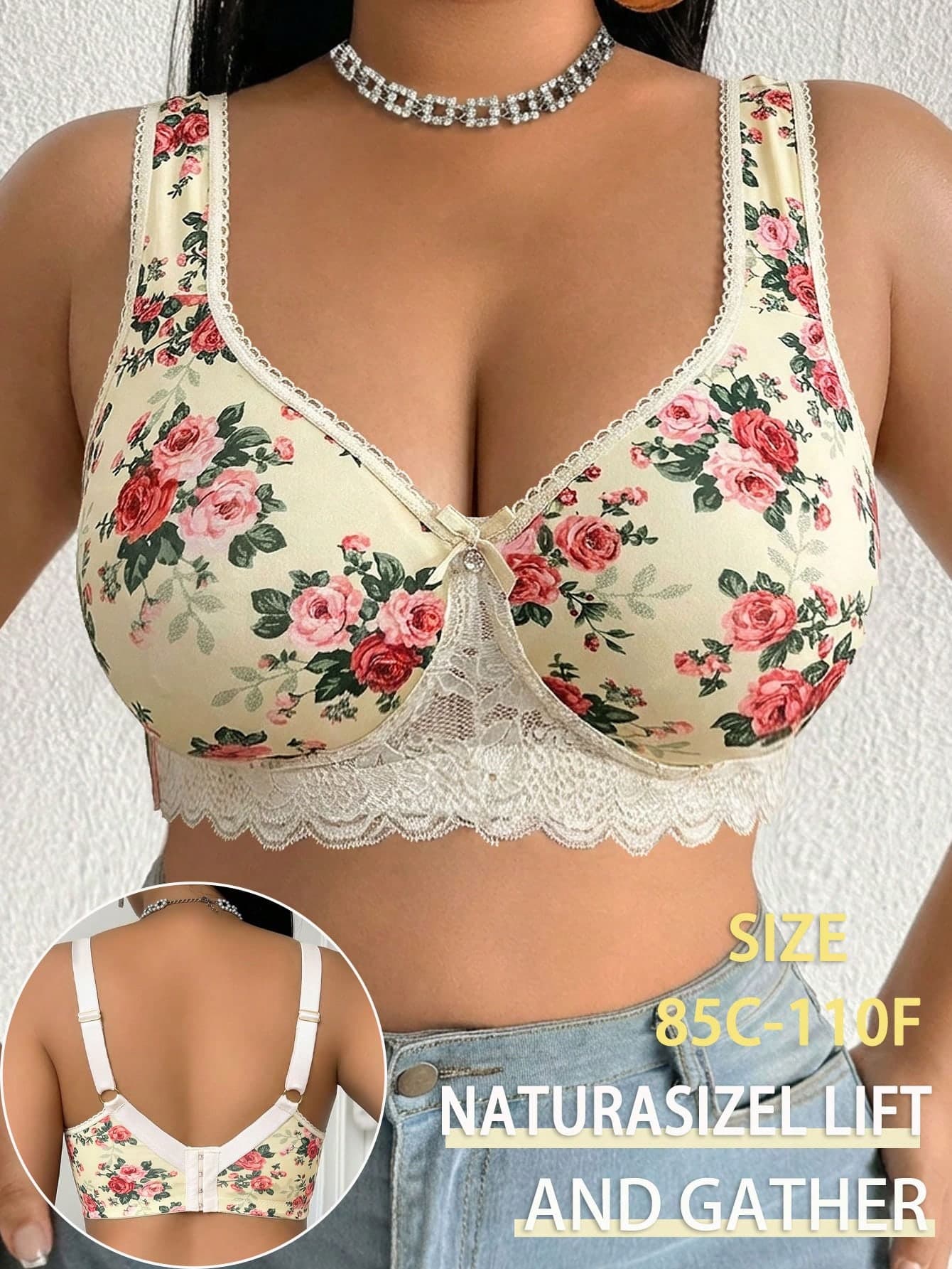 DesireSculpt Plus Size Wireless Bra