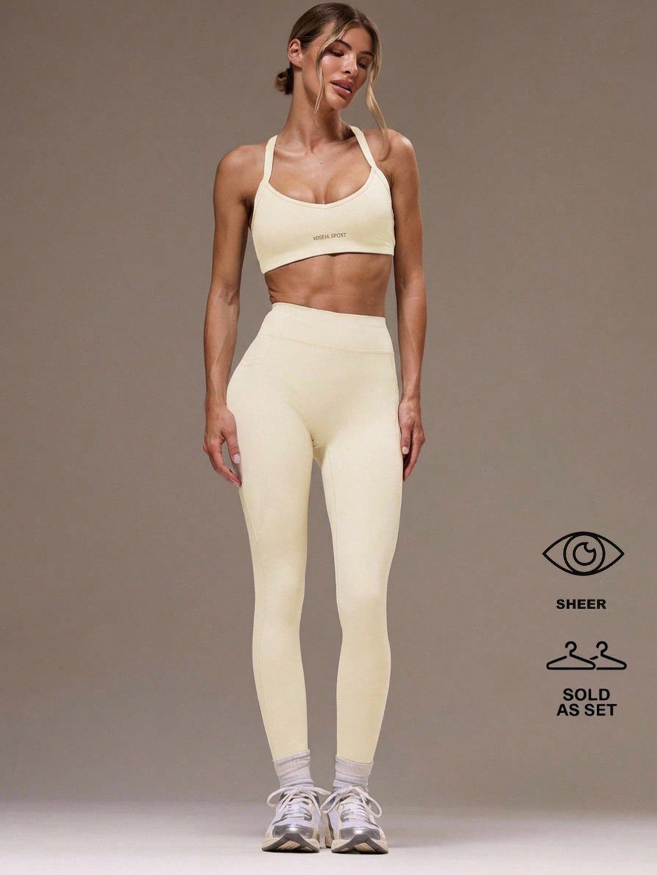 Musera Sport Women Cross Back Top & Leggings Sports Sets Gym Fitness Summer
