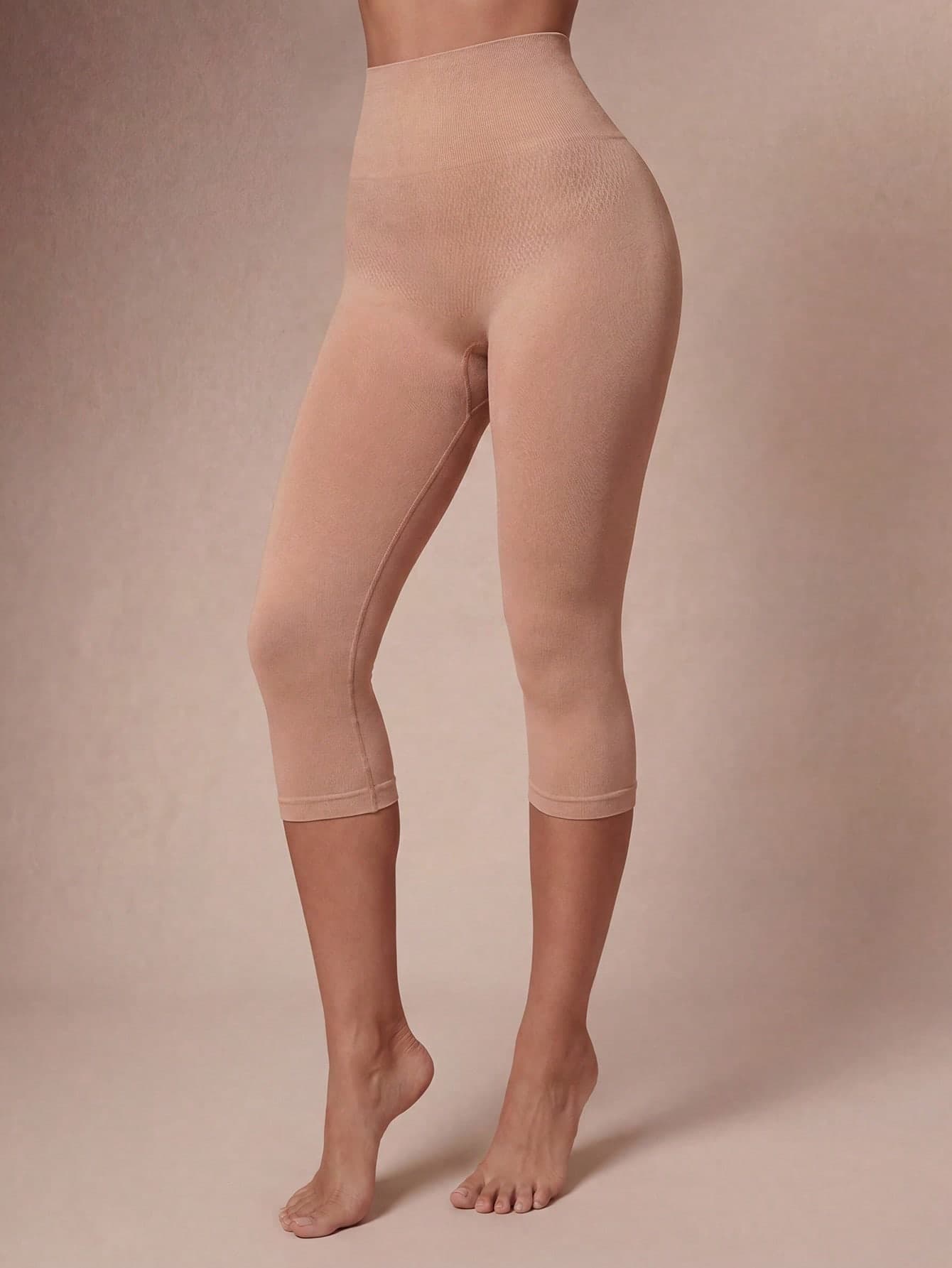 Lazeform Women's Minimalist Solid Color Highwaisted Seamless Shapewear Pants