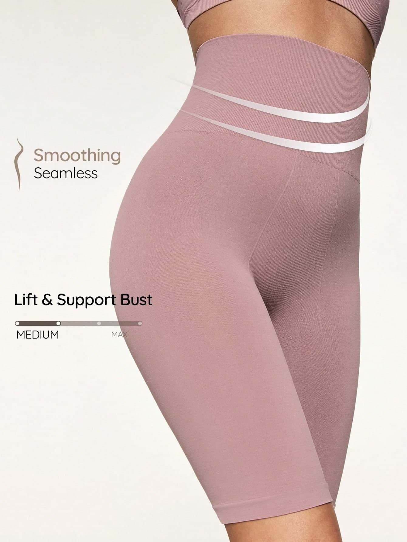 SHAPORA Women's Pink Shaping Bottoms