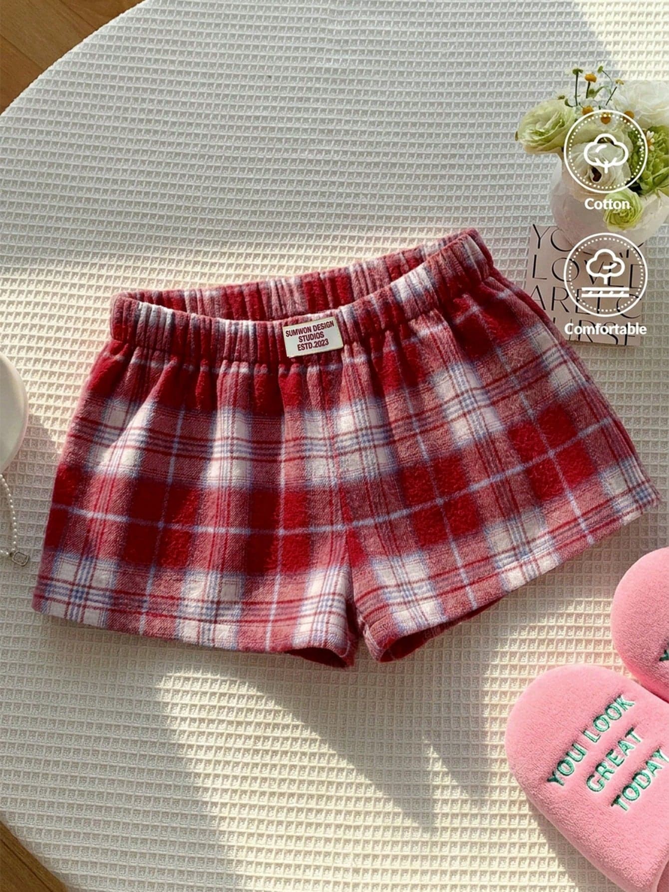 CovetEZ Women's Patch Casual Shorts, Versatile For Travel