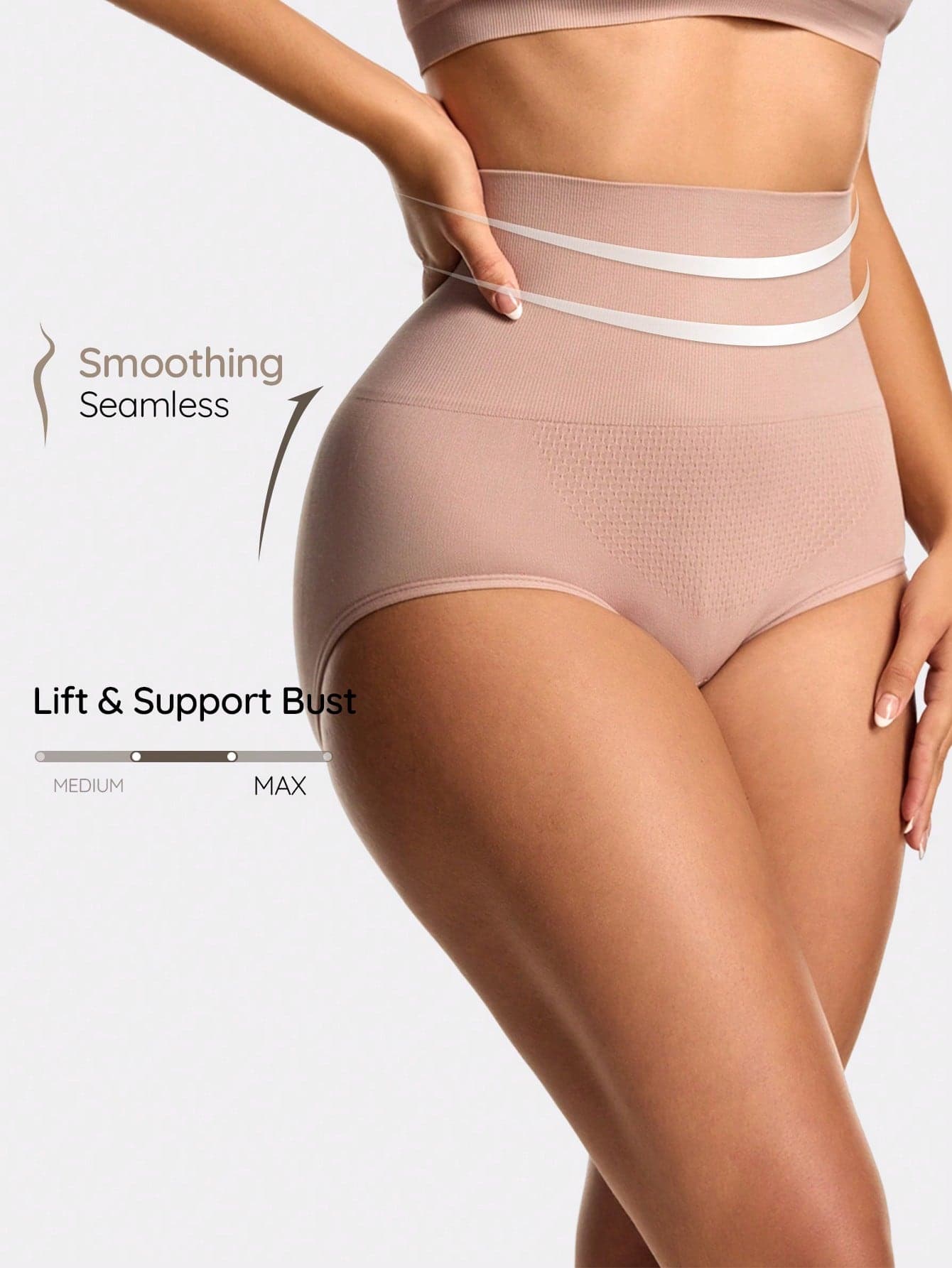 SHAPORA Women's Solid Color Fashion Shapewear, Suitable For Summer