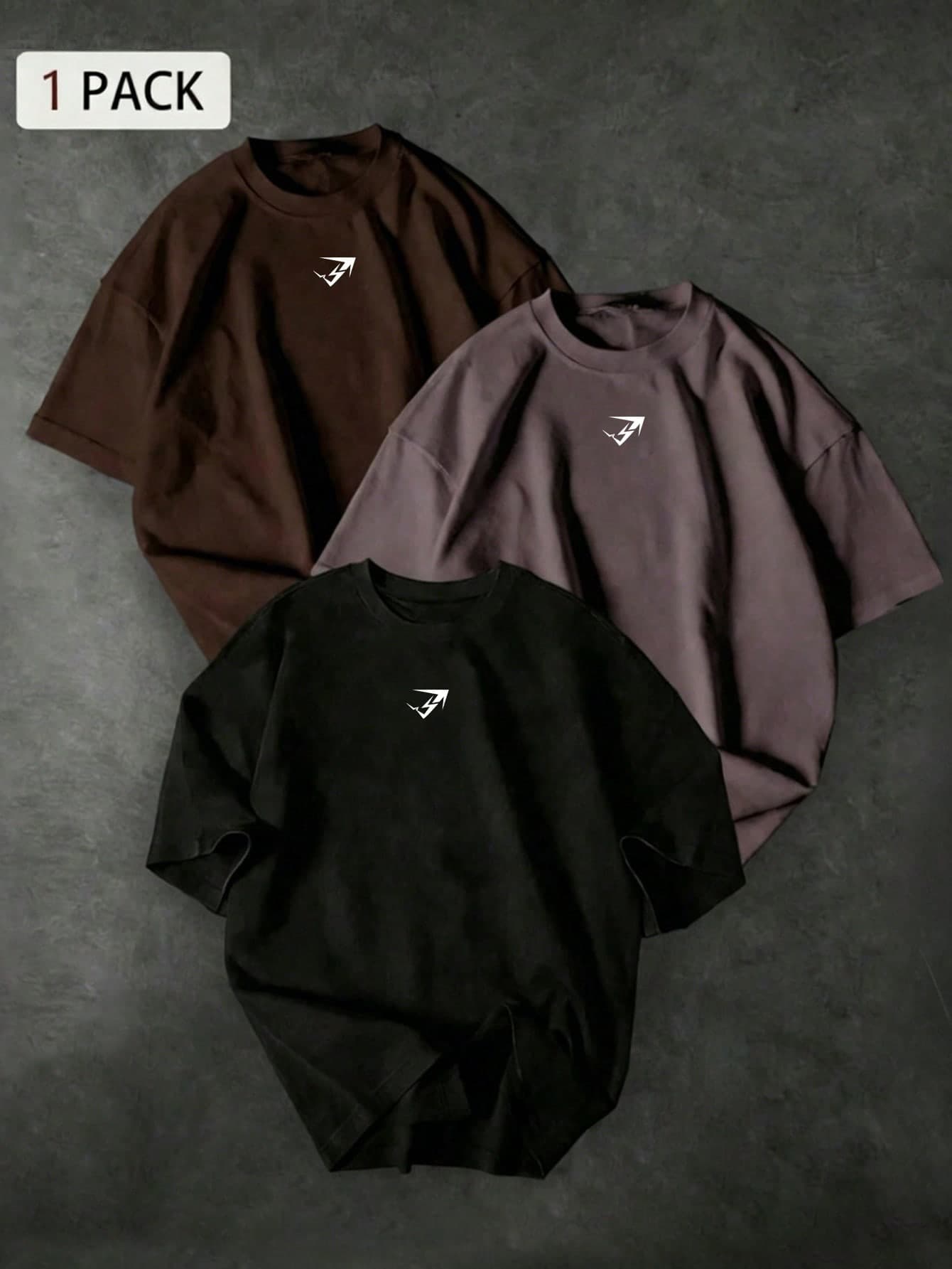 Sport MetroGents Men's Crew Neck Casual Versatile Daily Wear Sports T-Shirt