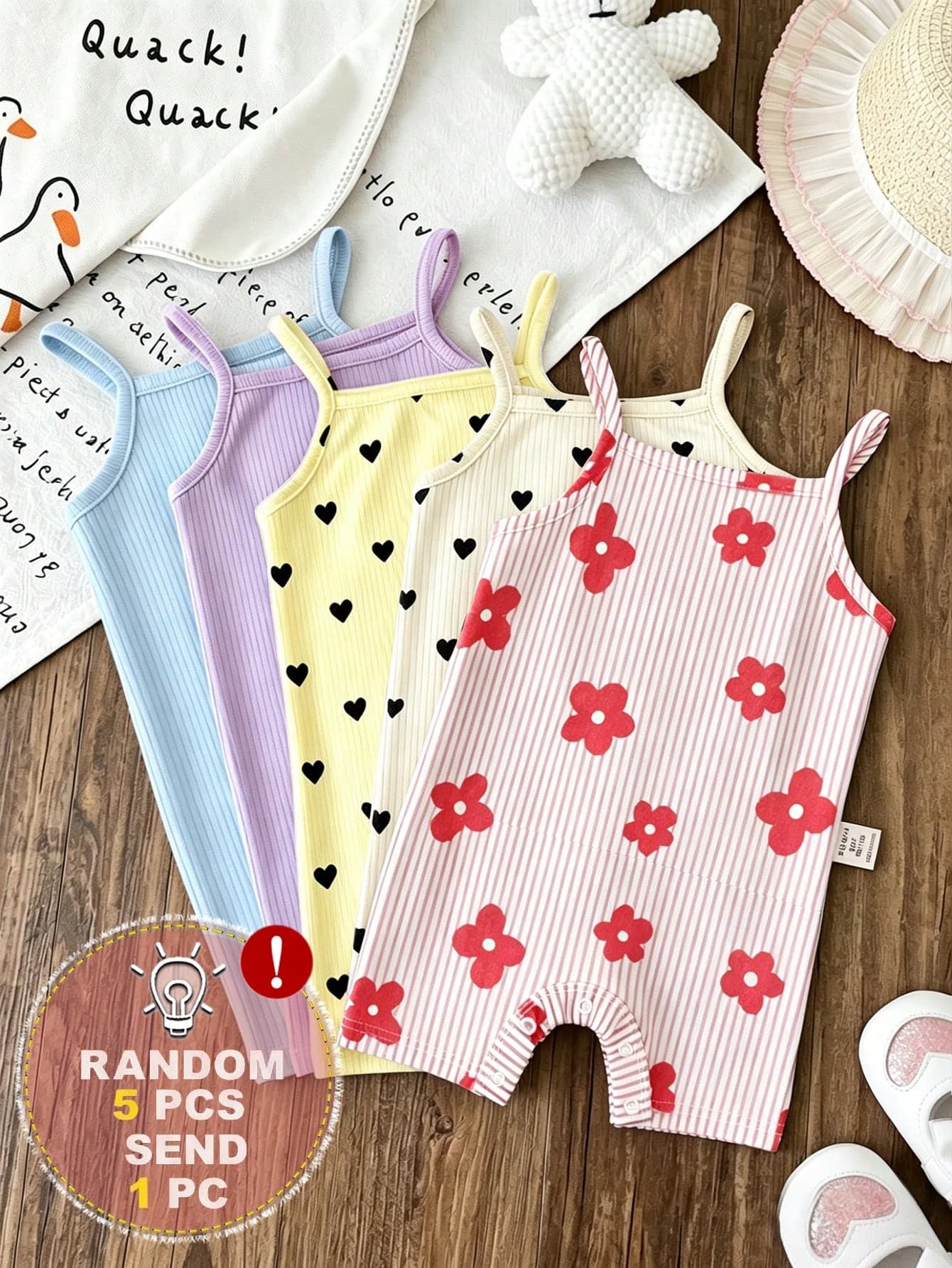 Newborn Baby Casual Daily Outing Suspender Romper