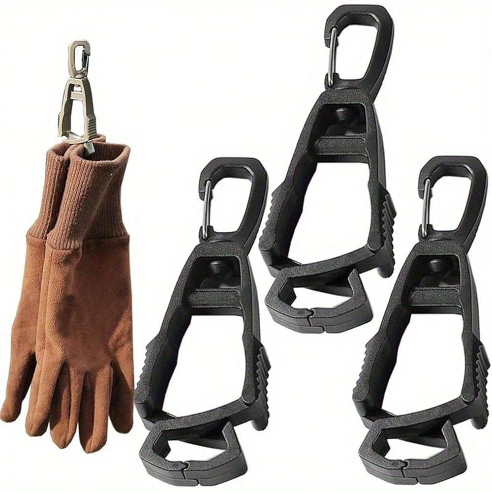 Multifunctional Outdoor Hooks, Glove Clip, Clothes Hanger, Gloves Rack, Plastic Work Gloves Clip, Work Gloves Guard, Multifunctional Tools, Glove/Bottle/Key/Hat Clip, Hiking Camping Hunting Accessories