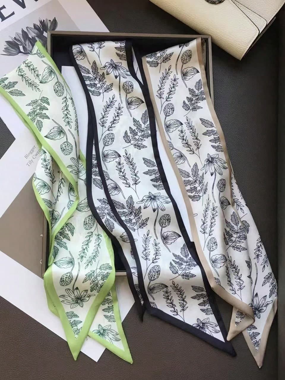 3pcs Printed Silk Headbands, Headscarves, Hair Ties, Versatile For Daily Wear & Vacation, Moisture-Wicking, Soft Headband Hair Accessories For Women, Autumn/Winter Fashion Hair Band Summer Outfits,Festival,Party