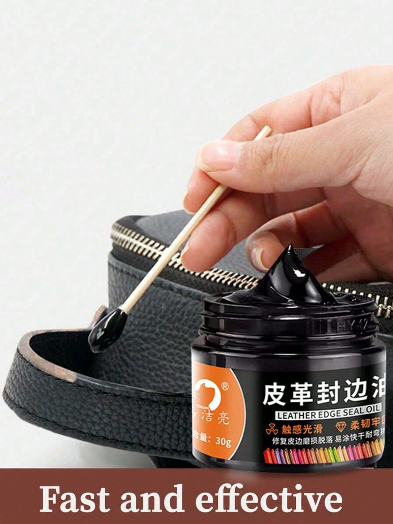 Black Leather Repair Paste, Leather Color Restoration Care, Suitable For Vinyl Furniture, Sofa, Car Seats, Shoes Leather Repair Kit - Restores Faded And Scratched Leather Sofa Color