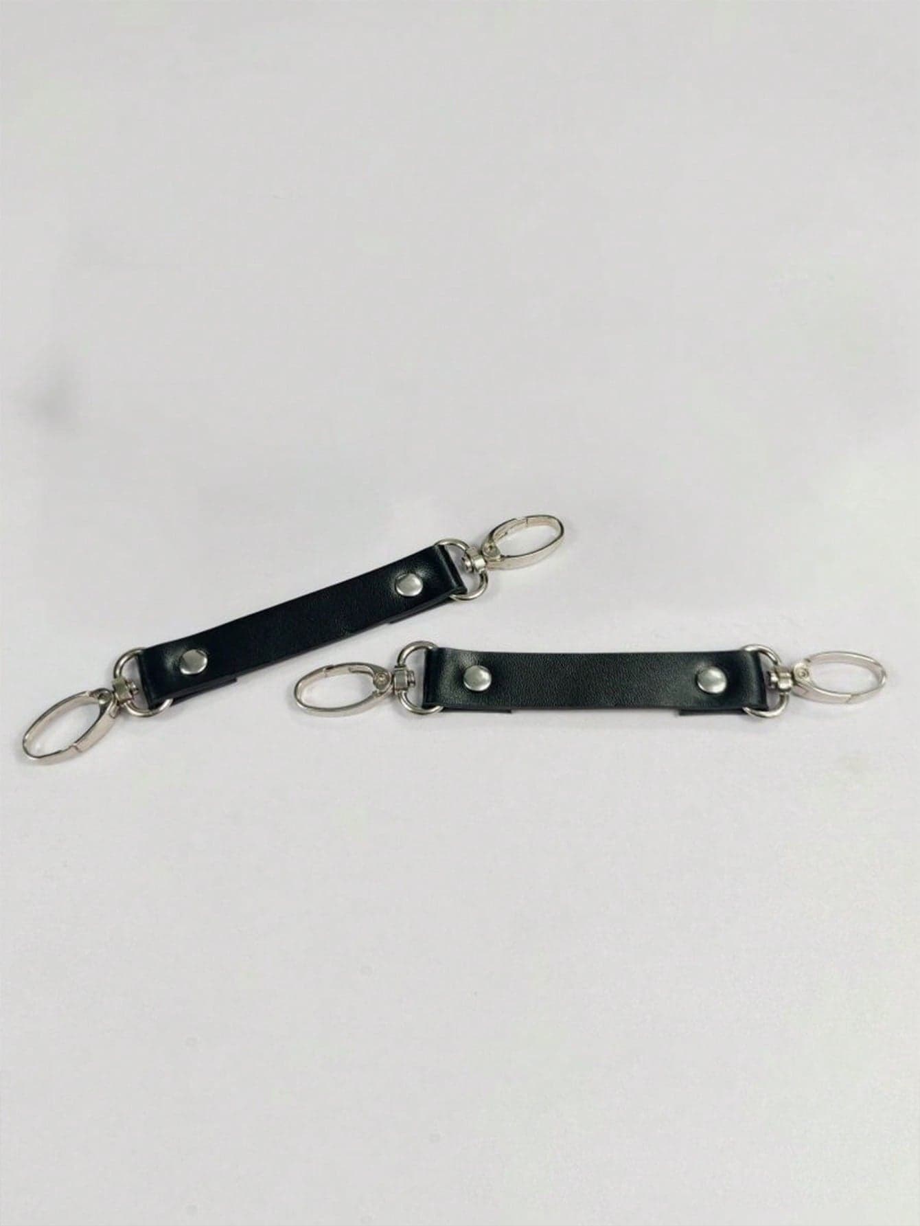 1pc/2pcs Set PU Leather Fashion Bracelet Cosplay Props Decortive Accessories For Women Men
