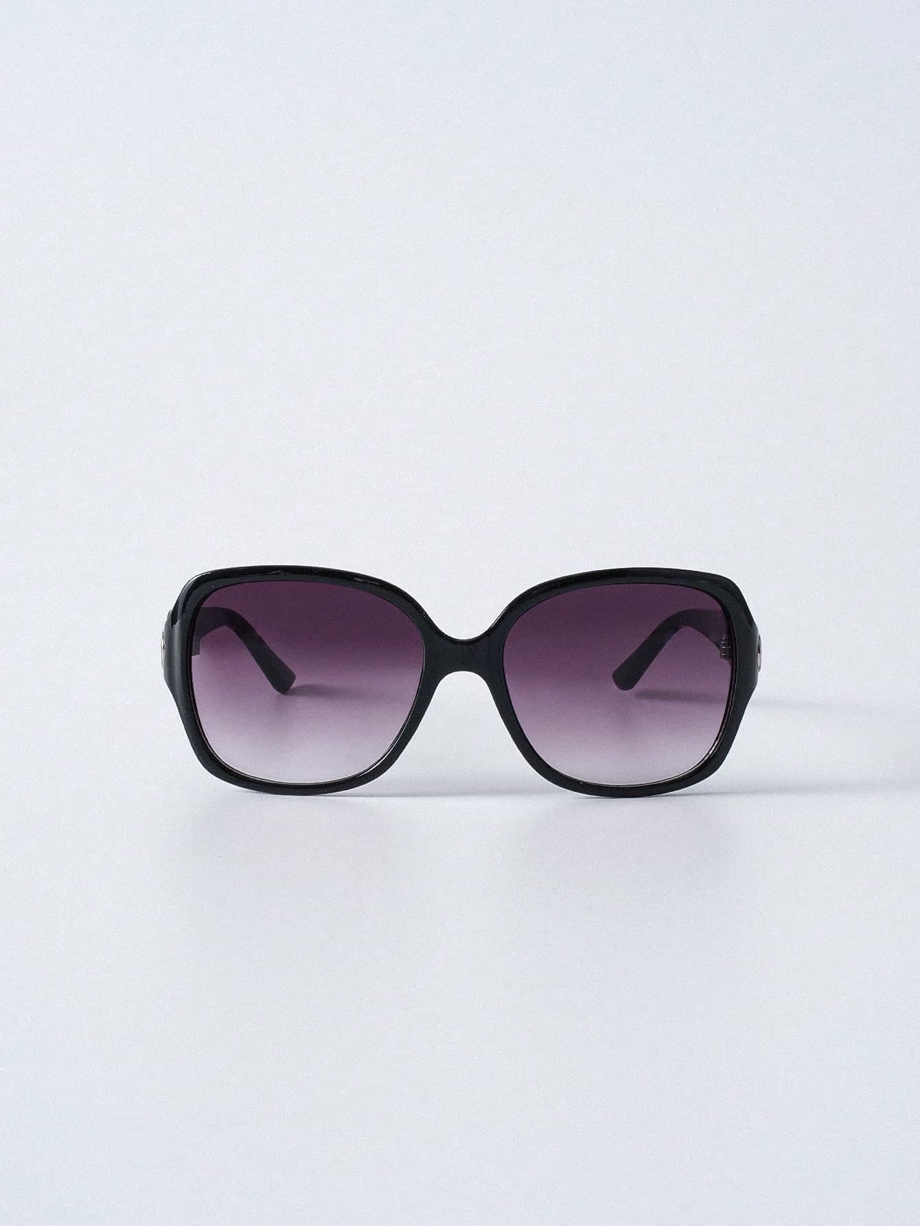 Ladies' Casual Versatile Fashion Eyeglasses, For Daily Wear, Elegant Shades, Beach/Outdoor Accessories, All-Match, Winter Gifts