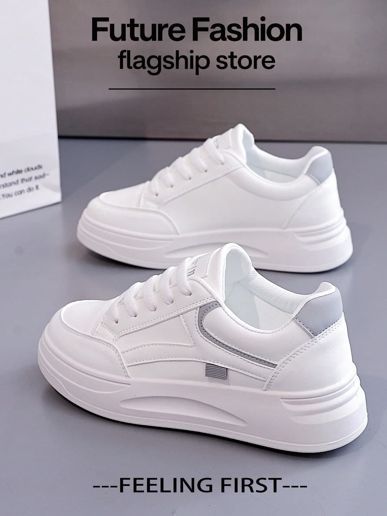 LISM Brand Women's Chunky Sneakers, Summer 2025 New Arrivals Thick Sole Versatile Hollow Breathable Casual Sports Shoes