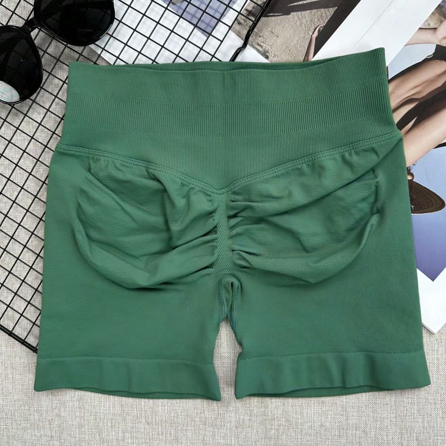 High Waist Seamless Yoga Shorts For Women - Stretchy, Butt Lifting Sports
