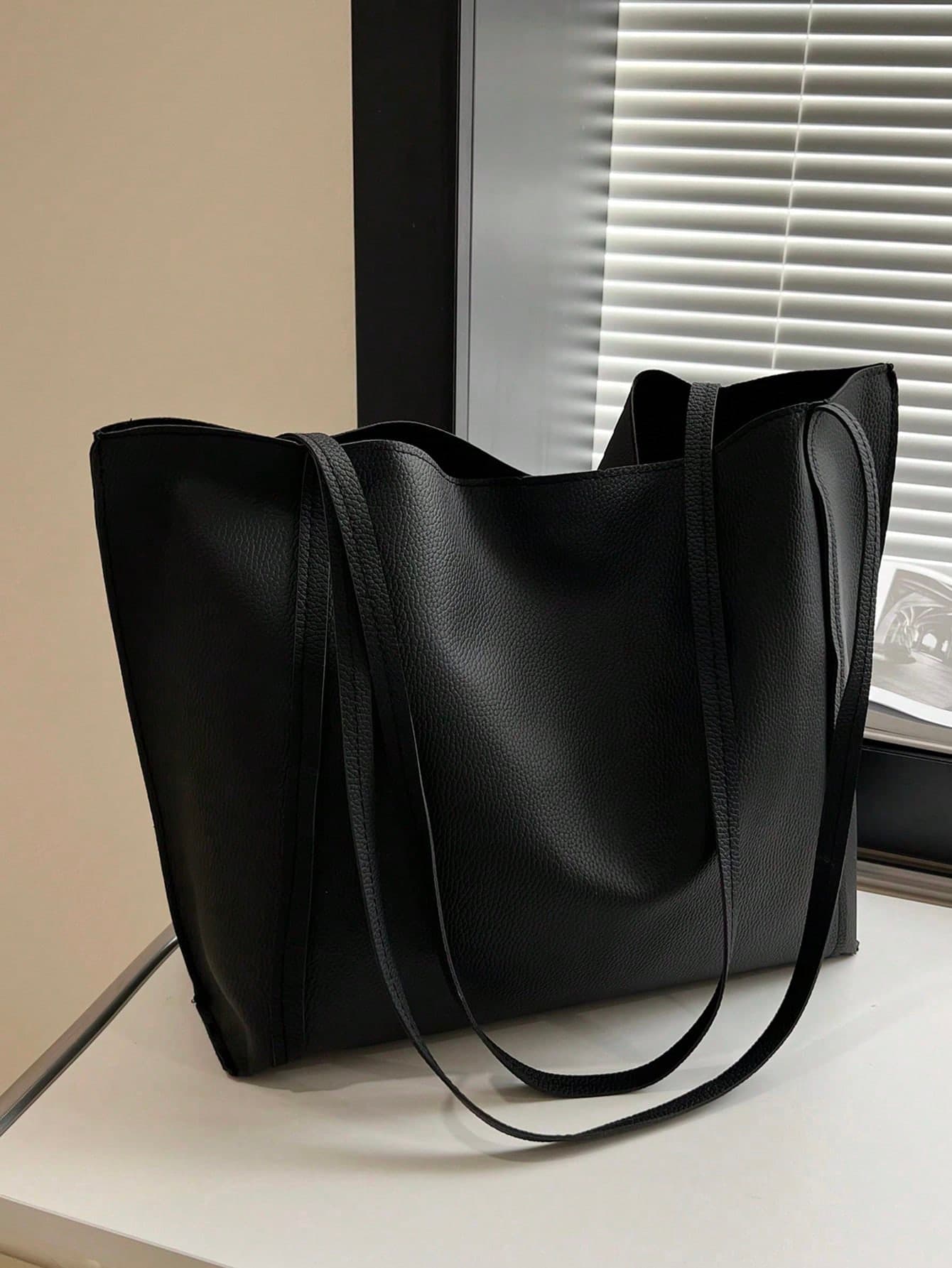 Lightweight Business Casual Minimalist Shoulder Tote Bag, Suitable For Teenagers, Women, College Students, Young Professionals And Office Workers, Perfect For Office, University, Work, Business, Commuting, Outdoor Activities, Travel, Picnic, Backpack And More. Large Capacity, Portable And Easy To Use. Suitable For Teenagers, Women, College Students, As Well As Office, University, Middle School, High School And Other Occasions. , Beach