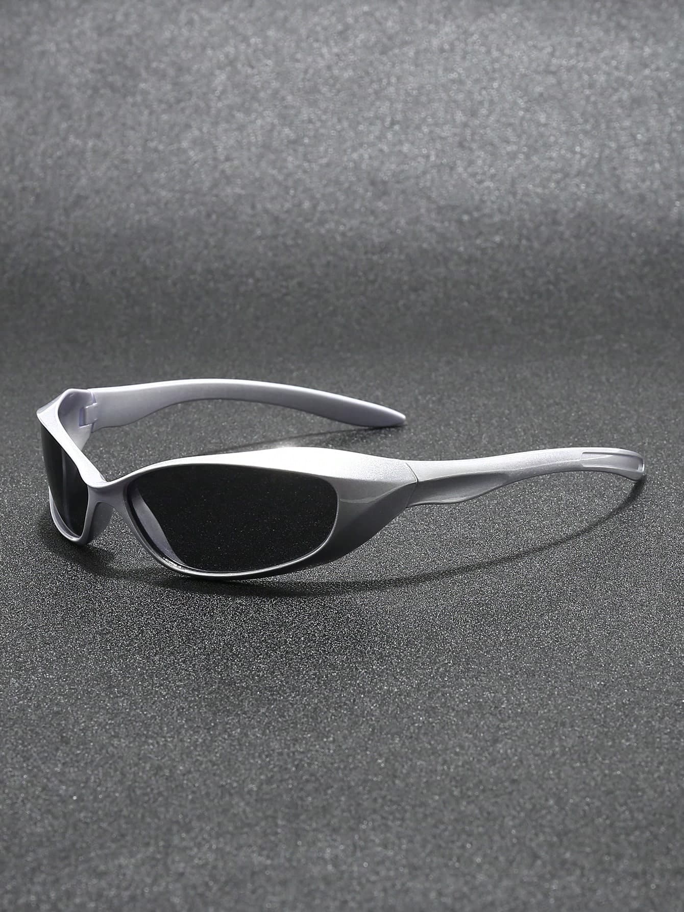 1pc Punk Style Fashion Glasses, 2025 Y2K Millennium Fashion Street Unisex Cool Eyewear, Suitable For Carnival Party, Street Photography, Tropical Beach Holiday, Beach Accessories, Beach Toys, Summer Beach Vacation, Outdoor, Travel