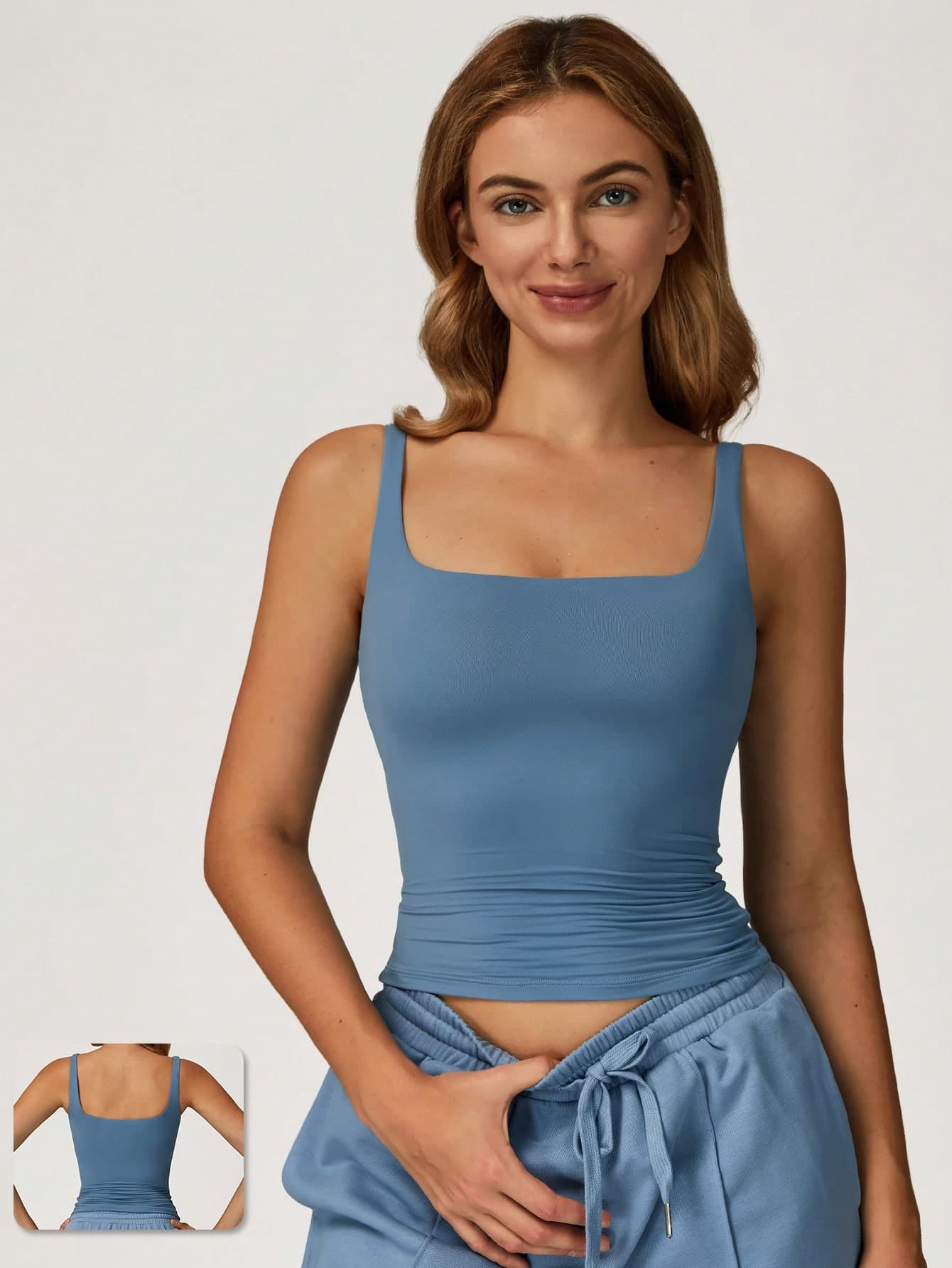 MASKERT Women's Camisole, Activewear Top, High Elasticity Workout Tank Top, Comfortable For Home And Commute Summer