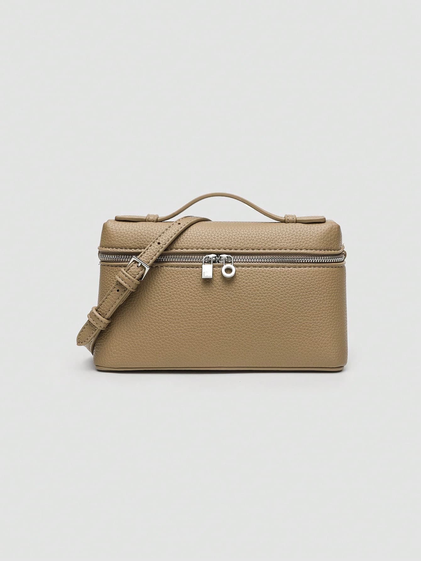 1pc Solid Color Litchi Grain PU Square Shoulder Bag, Small Handbag For Women, Suitable For Daily Fashion Matching, Outings, Shopping, Parties, Elegant Women's Commuter Bag, Ideal Valentine's Day Gift, Comfortable & Fashionable, Personalized Gift Choice, 2025 Accessory, Fashionable Style Suitable For All Occasions, Affordable Luxury Feel, Rebellious Party Bag, Very Suitable For Parties, Weddings, Balls, Dinners/Banquets, Elegant Women's Bag