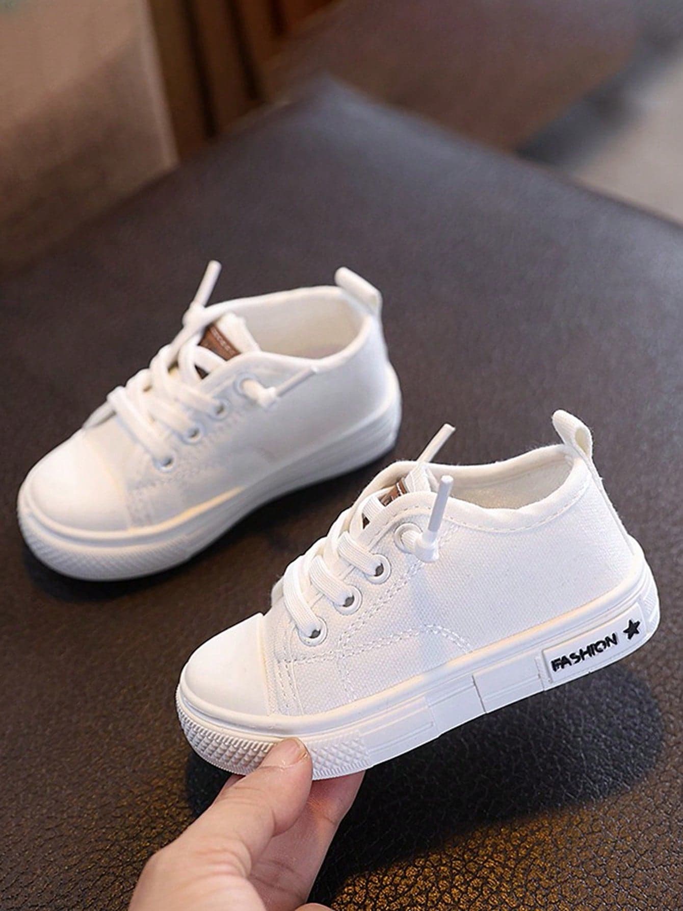 1 Pair Baby Casual Sneakers, Spring/Autumn New Soft Bottom Non-Slip Toddler Boys Canvas Shoes