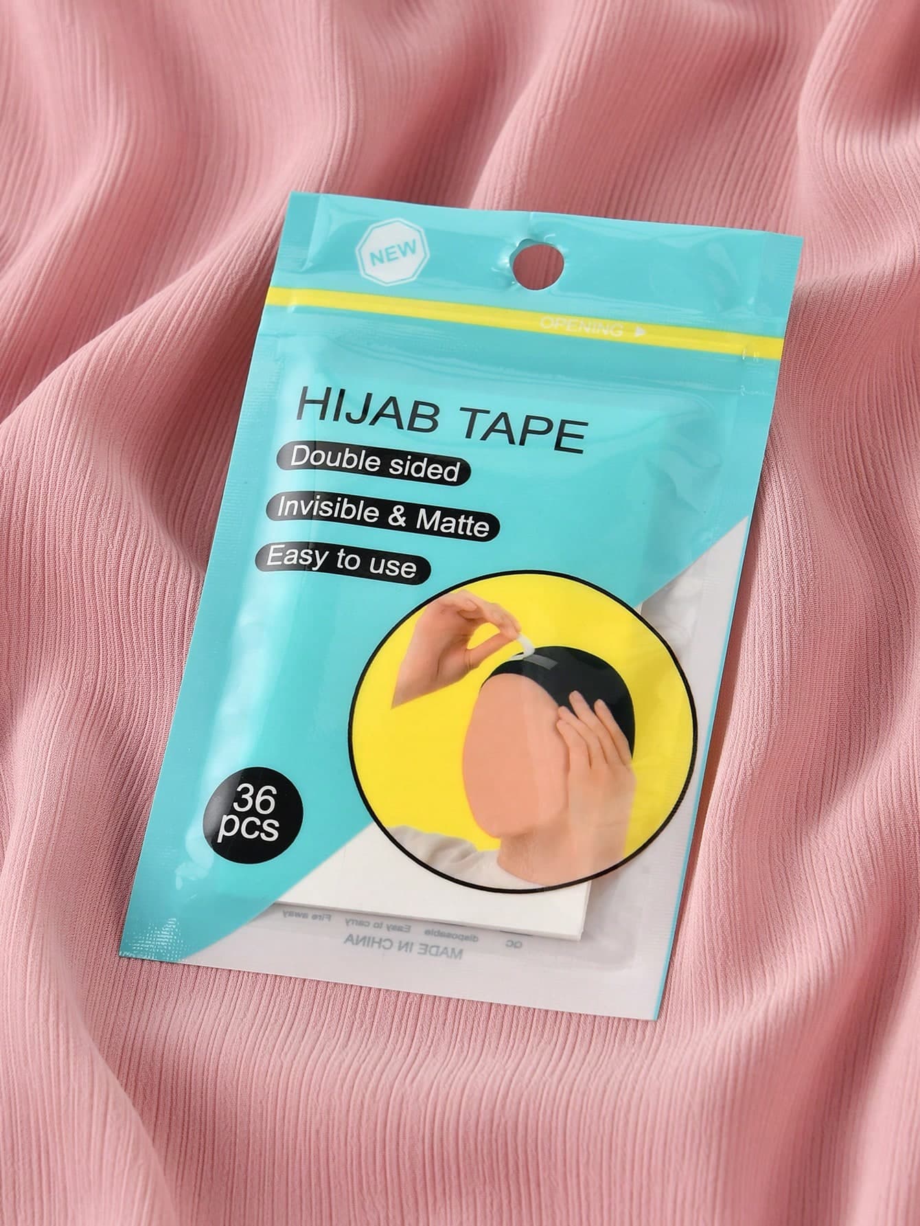 1PC/5PCS/10PCS Women's Headscarf Fixing Tape, Self-Adhesive Safety Tape, Multi-Functional Convenient Double-Sided Tape, Heavy Duty Wide Installation Tape For Clothing, Bra, Skin Products