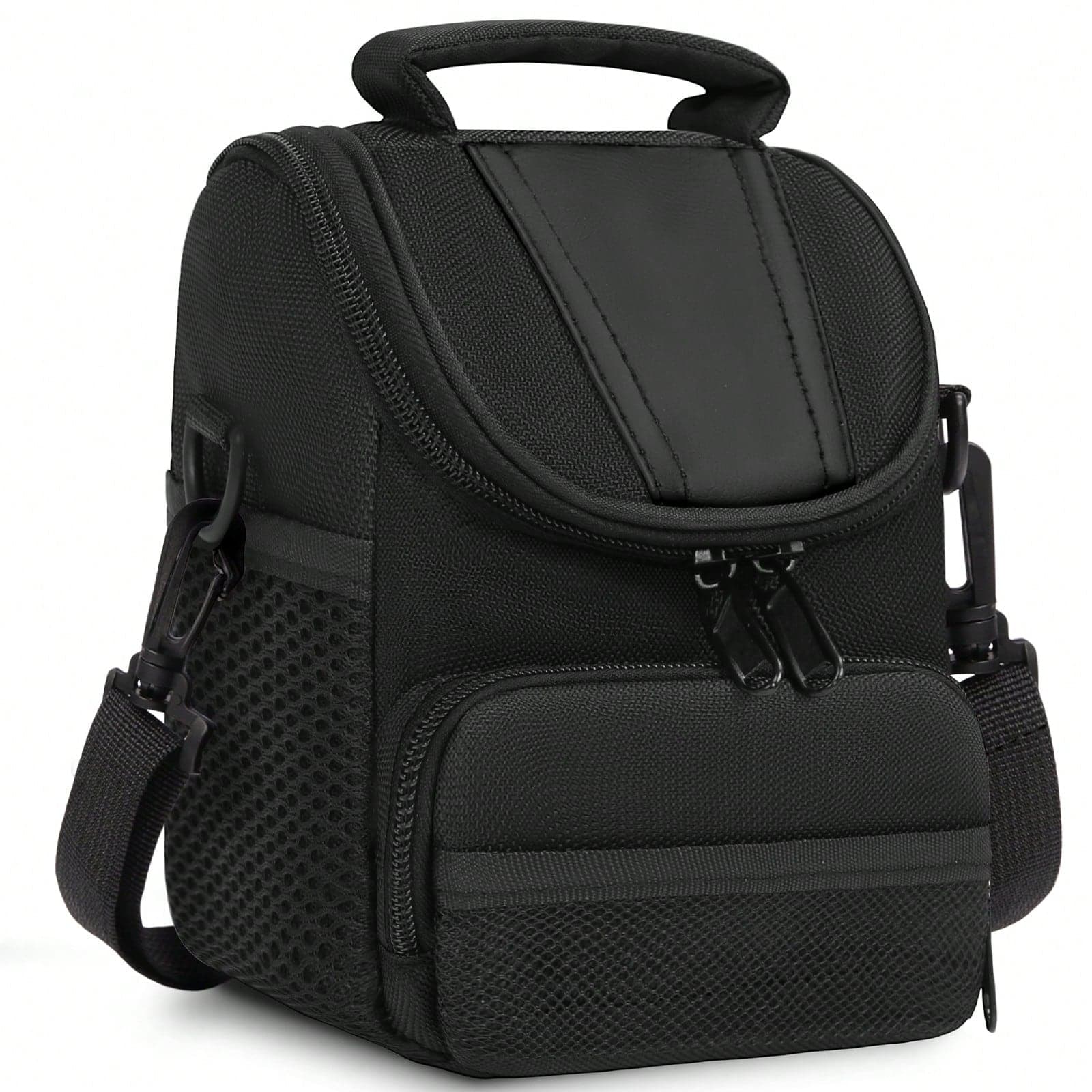 NEWHEY Compact Camera Shoulder Bag With Handle, Shockproof Protection Travel Bag, Suitable For DSLR And Mirrorless Cameras, Lightweight Crossbody Photography Bag With Zipper Pockets And Adjustable Shoulder Strap, Ideal For Outdoor Shooting, Daily Carry And Travel