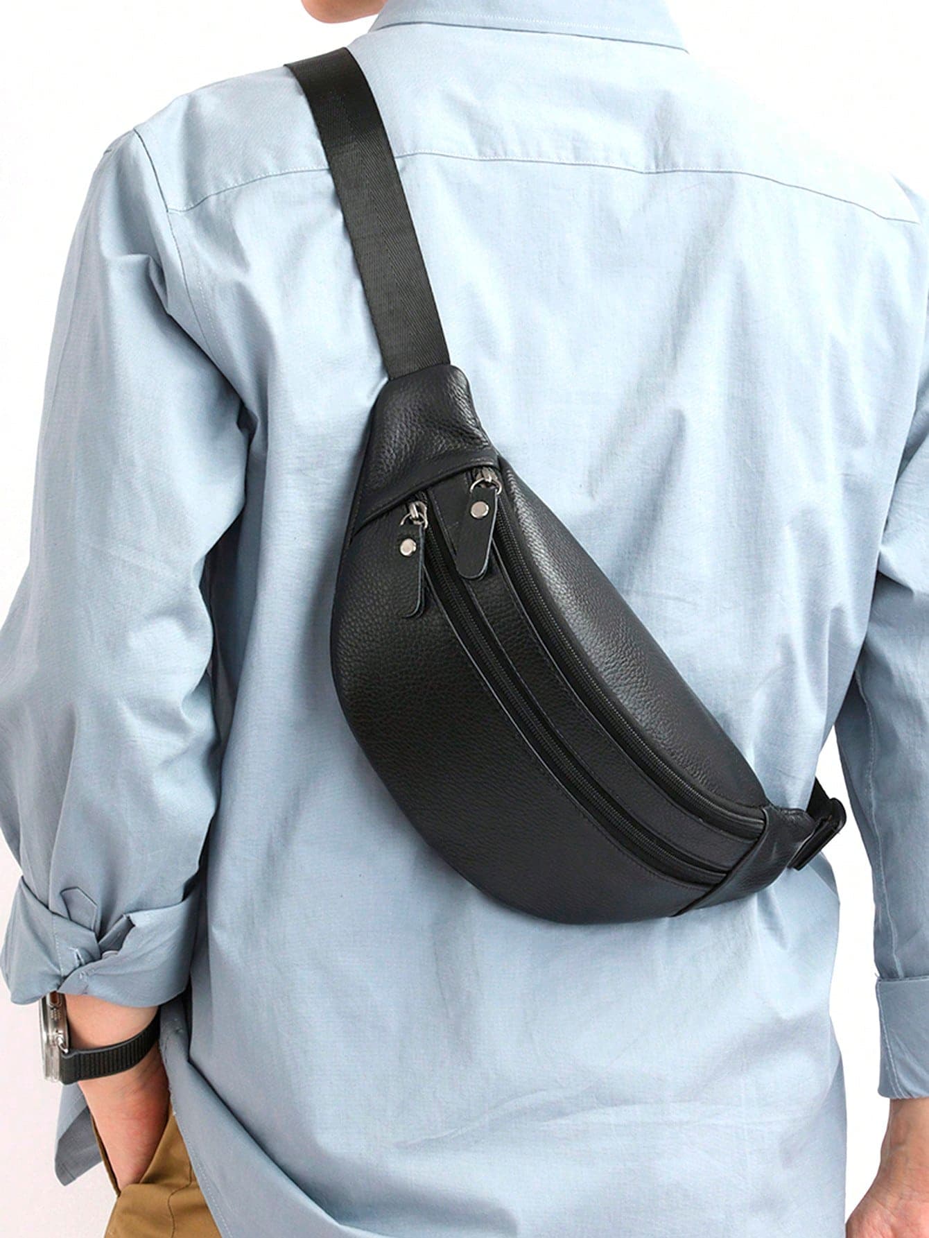 Men's Multi-Function Hiphop Oxford Chest Bag - Lockable, Washable, Suitable For Travel, Outdoor Sports And Fashionable Outings , Vintage, Thigh Bag, Camping, Easter, Hiking Bag ,City Bag