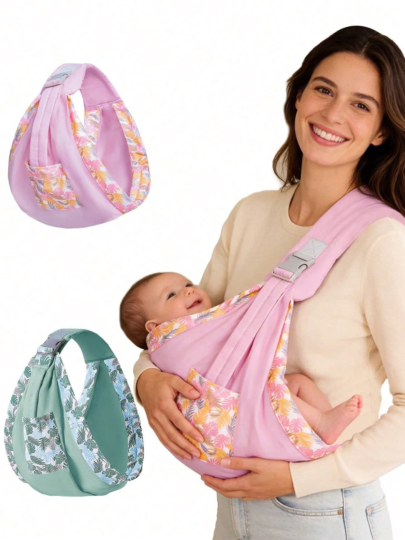 1pc Infant Baby Carrier Nursing Cover, Multifunctional Lightweight Backpack Carrier For Newborns, Convenient For Outdoor Use, Suitable For All Seasons