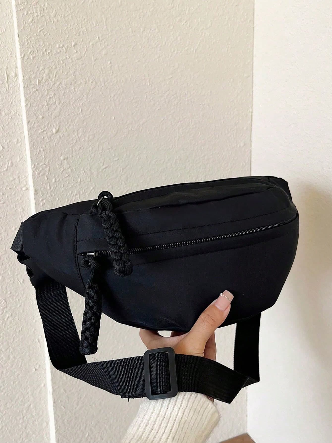 Large Capacity Nylon Chest Bag/Waist Bag, Suitable For Daily Use, Sports, Running, Travel, Leisure, Unisex, Phone Waist Bag Brand, Japanese Minimalist Lightweight One Shoulder Backpack, Women Casual Sports Sling Bag, Men Nylon Casual Minimalist Chest Bag, Sports Waist Bag, Unisex Commuting Outdoor Multifunctional Shoulder Sling Bag, Valentine's Day Gift, Holiday Gift, Best Gift For Friends