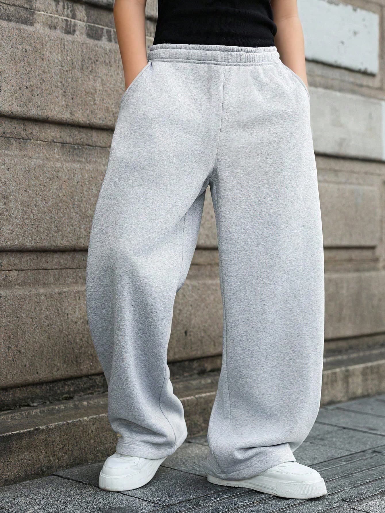 1pc Teen Boys Stylish Casual Vintage Street Sporty Comfortable Pants, Suitable For School, Outdoor, Running, Basketball, Football, Spring/Summer/Autumn, Back To School, Halloween