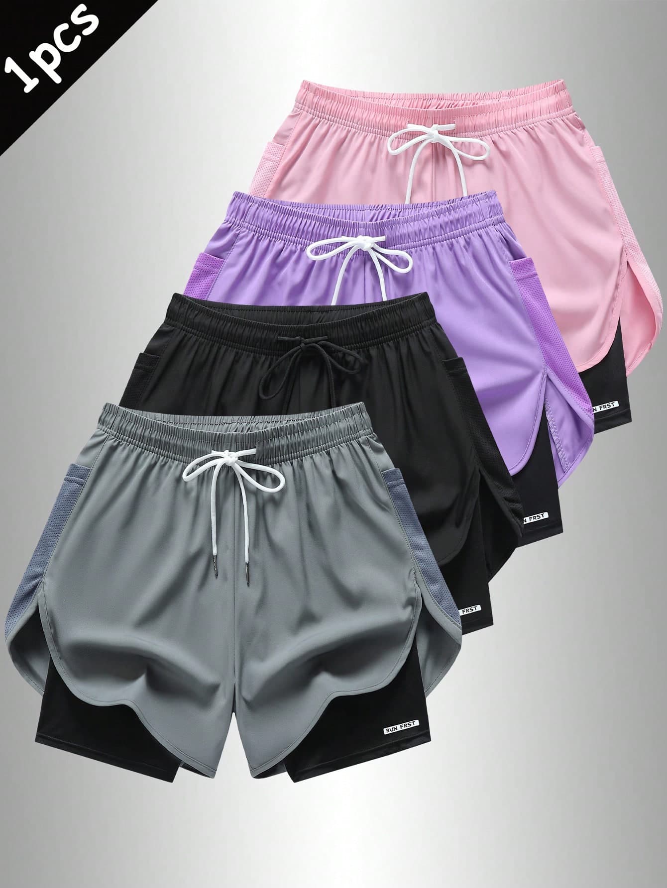 Women's Yoga Shorts Set, Made Of Quick-Dry Fabric With Mesh Pockets, Ideal For Summer Casual Tennis, Fitness And Outdoor Running - Designed Specifically For Women - Perfectly Fits An Active Lifestyle. Sports