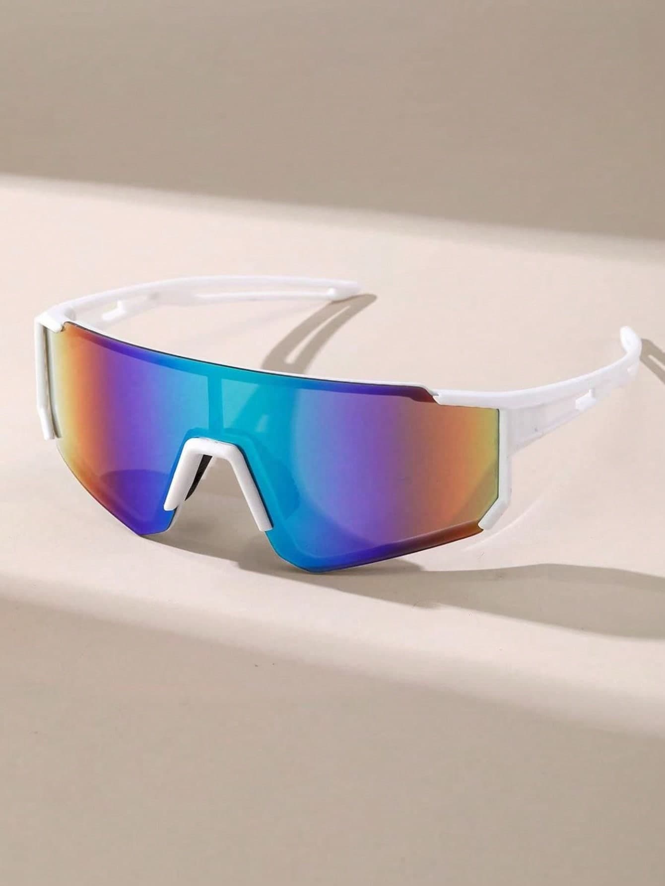 1 Piece Extra Large Casual PC Glasses, Decorative Lenses, Suitable For Daily Leisure And Everyday Life