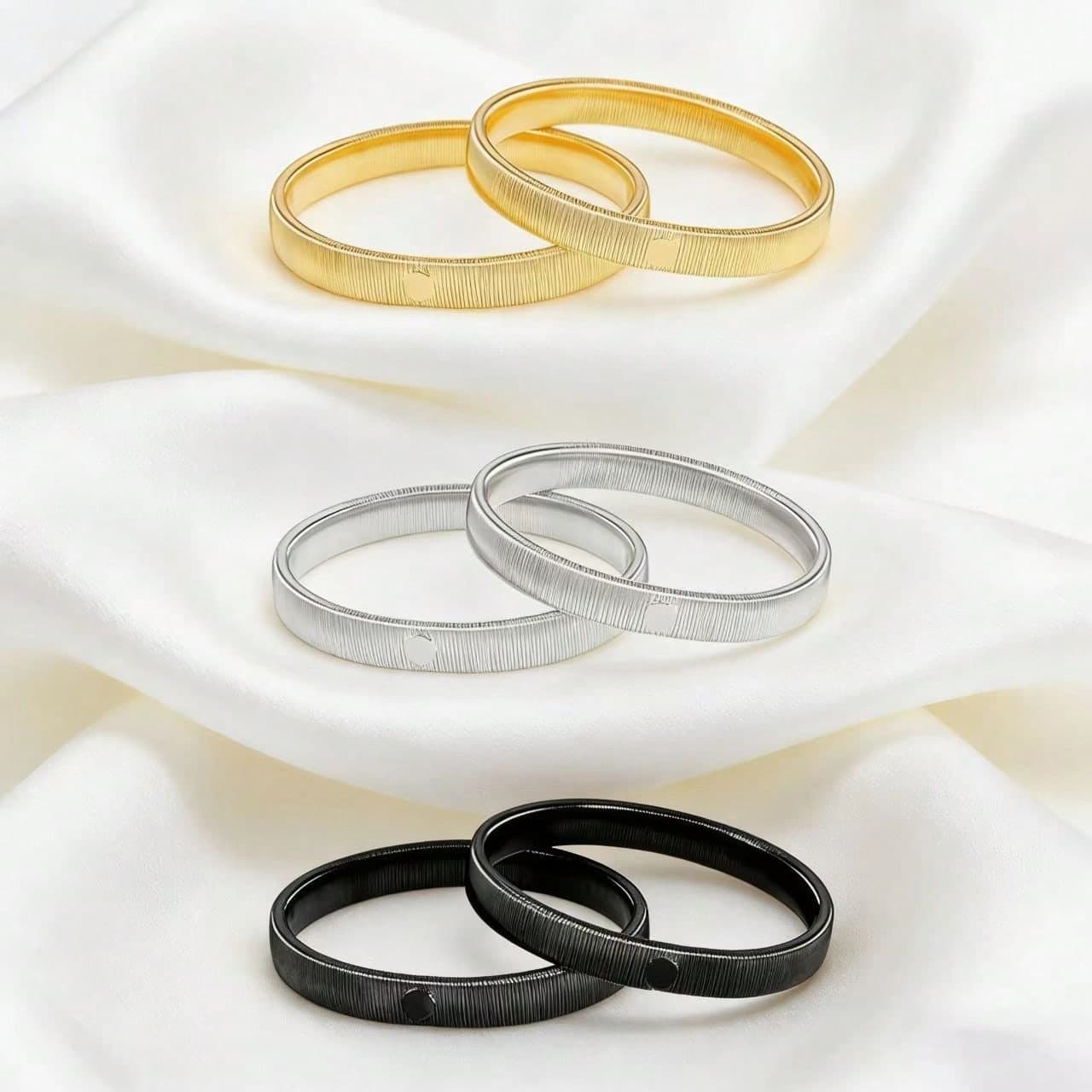 6pcs Anti-Slip Metal Arm Bands, Elastic Sleeve Holders For Shirt Sleeves