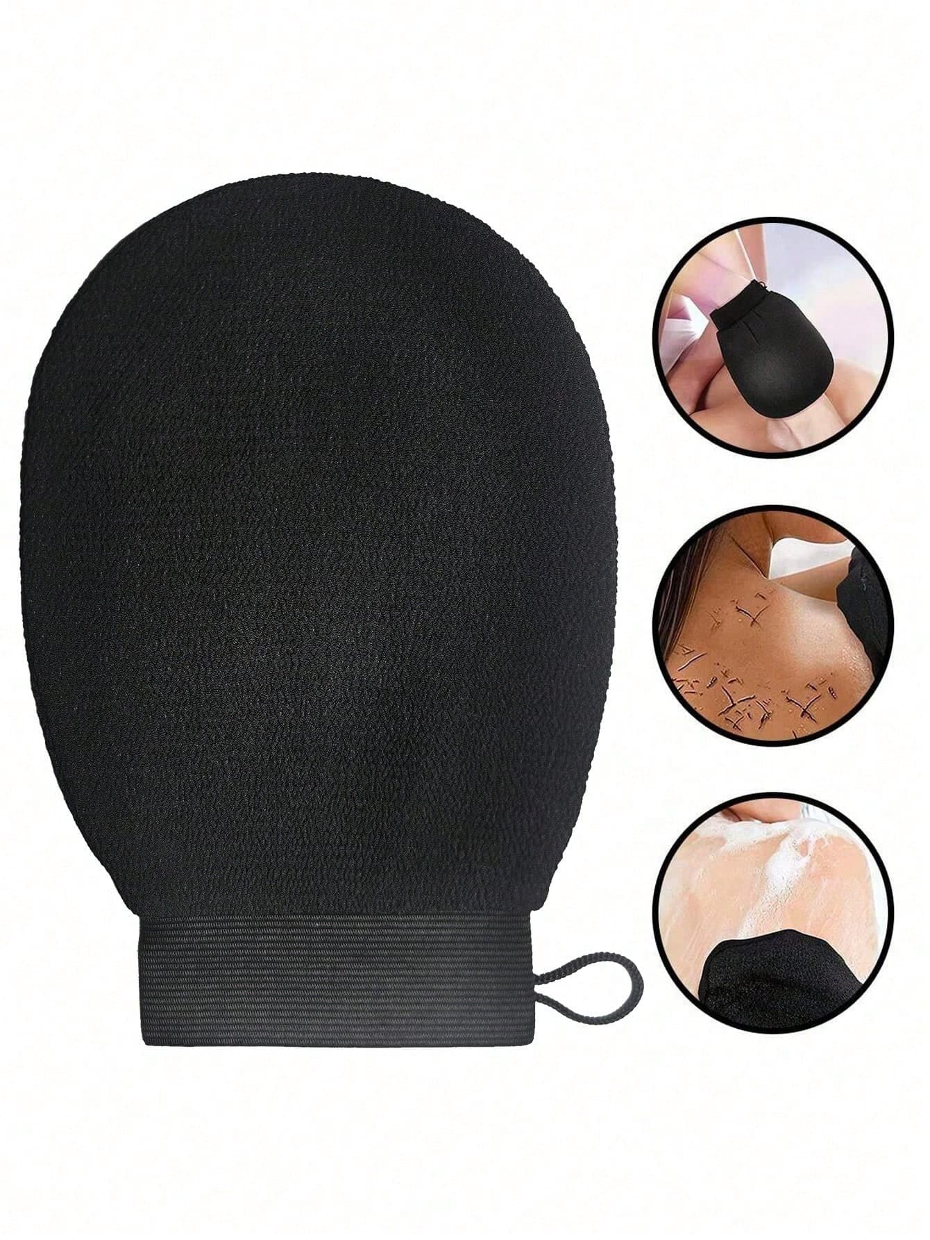 4/2/1pcs Body Exfoliating Gloves, Double-Sided Body Cleansing Towel Suitable For SPA, Massage And Body Exfoliation, Suitable For Removing Dead Skin, Including Multi-Color Deep Cleaning Bath Towel