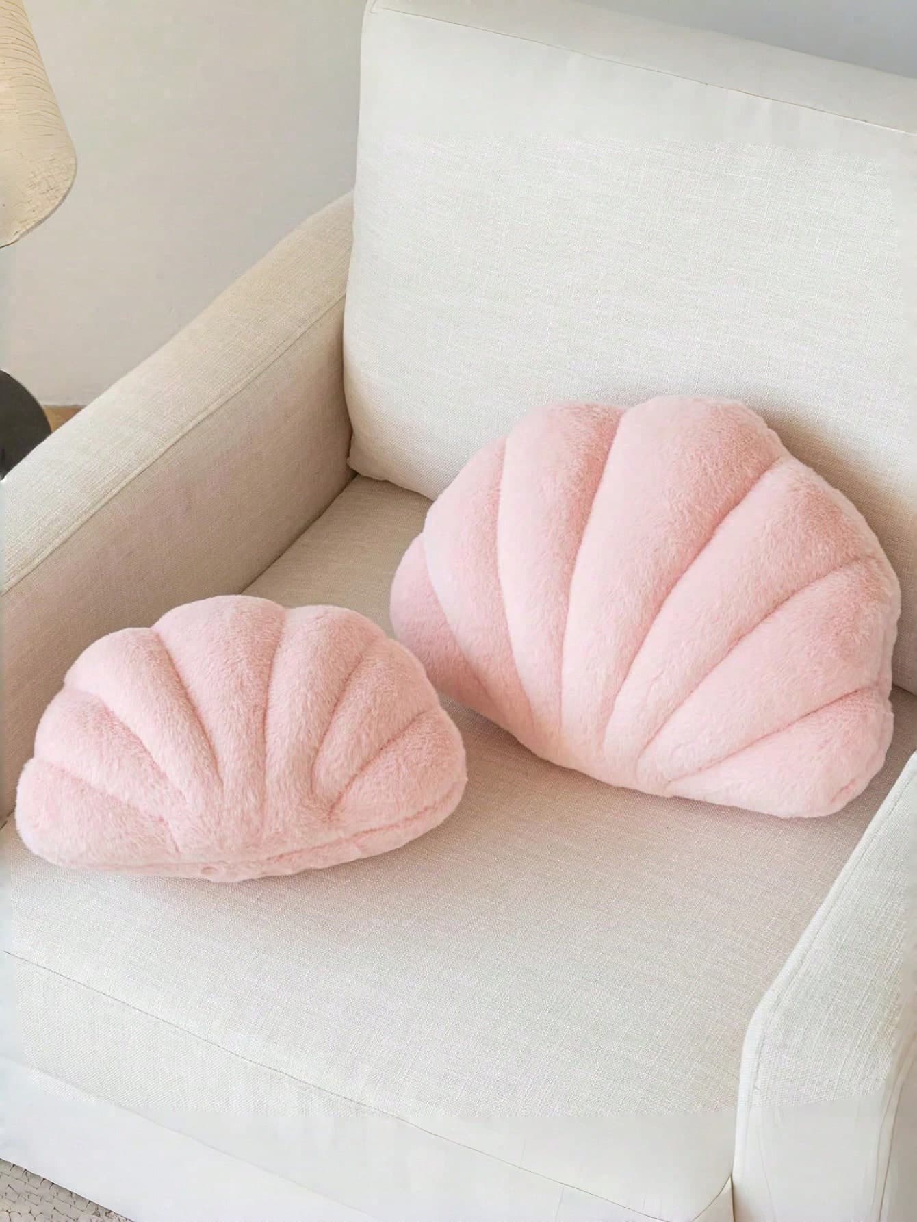 Shell-Shaped Throw Pillow, Mother's Day Gift, Spring Summer Home Decor In Bedrooms, Sofas, And Living Rooms, An Ideal Gift For Friends And Family