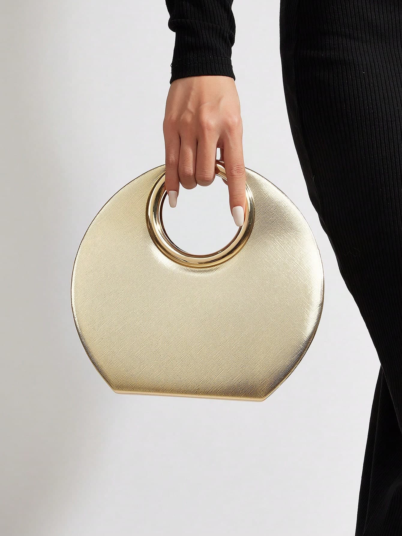 Elegant Women's PU Leather Handbag, Minimalist Chain Clutch, Lightweight Luxury Party/Evening Bag, Perfect Birthday Gift For Girlfriend, Suitable For Party, Wedding, Ball, Evening/Banquet, Can Be Paired With Holiday Party Dress, Evening Gown And Sequin Dress