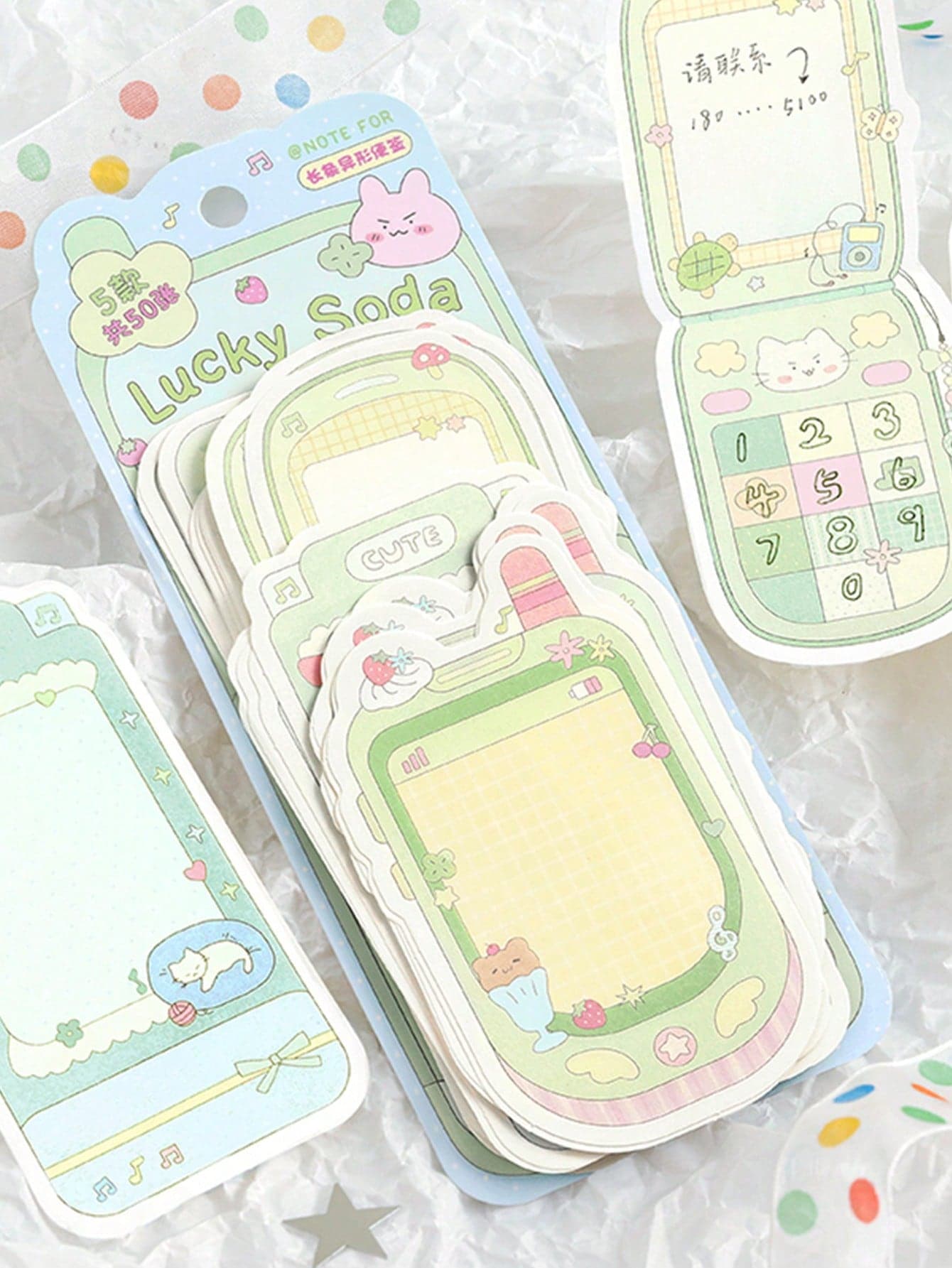 1pc Elongated Asymmetric Shaped Memo Pad, Korean Retro Style Stationery For Journaling, Decoration, Gift, Office, Home, Labeling, Classroom, Entertainment, Student Planner, Creative Vintage Decor DIY Stickers School Supplies