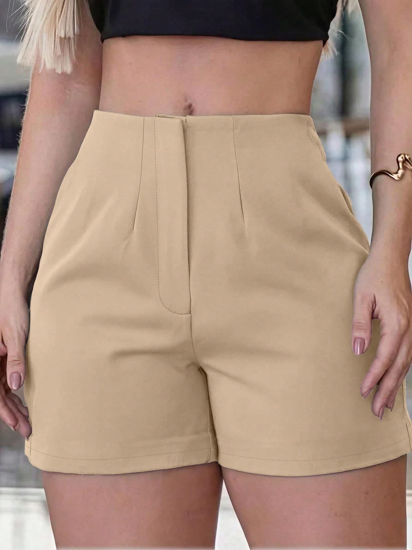 Women's Summer Casual Elastic Fitness Shorts, American Style