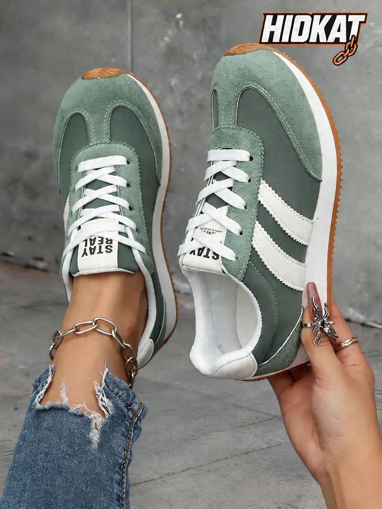 Hidkat 2025 Spring/Autumn New Leopard Print Casual Sneakers, Fashionable Versatile Soft Bottom Thin Sole Outdoor Sports Shoes For Women