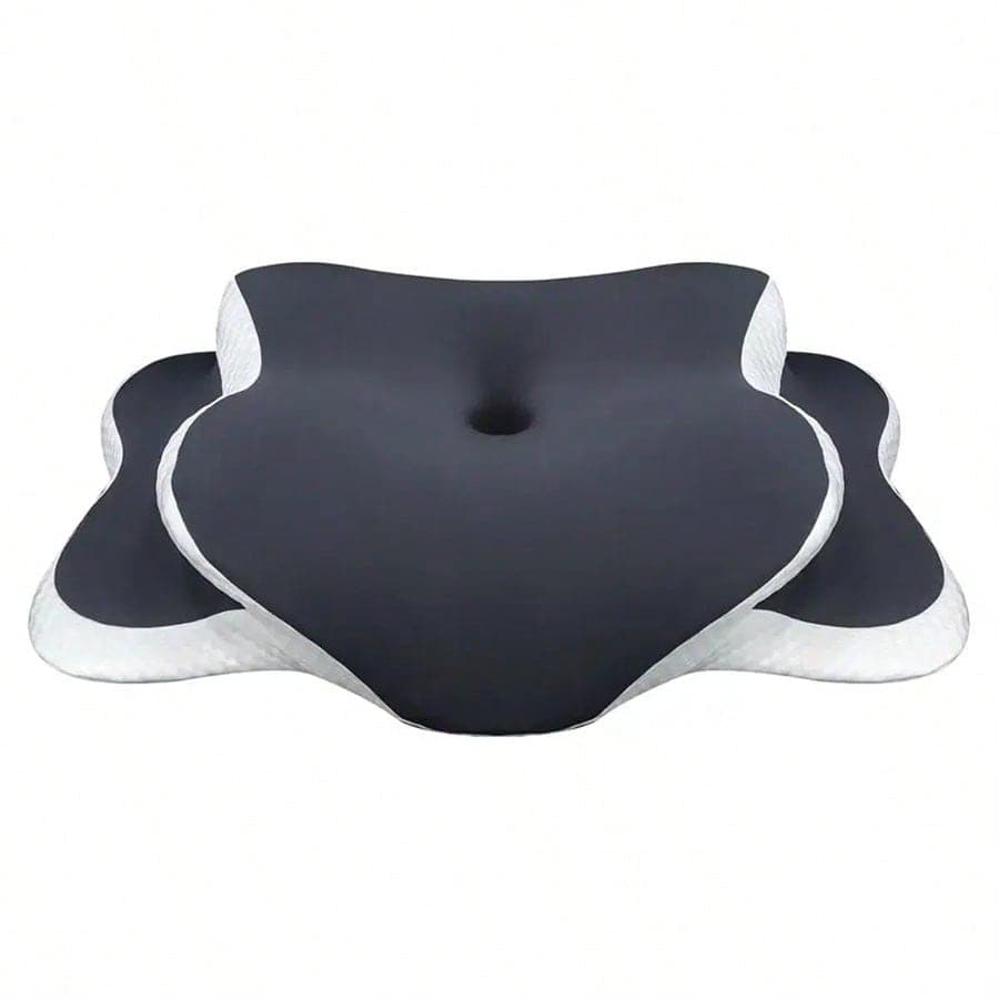 Sleep Apnea Pillow With Neck-Orthopedic Cervical Pillow,Ergonomic Contour Memory Foam Pillow For Side,Back,Stomach,Medium Firm Support