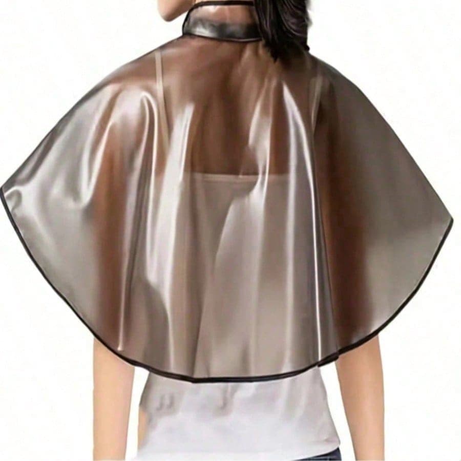 1pvWaterproof Hair Coloring And Protection Cape, Hair Coloring Protection Tool, Hair Styling Tool, Suitable For Home And Salon Use, Unisex, Essential Tool For Hair Coloring And Perming.