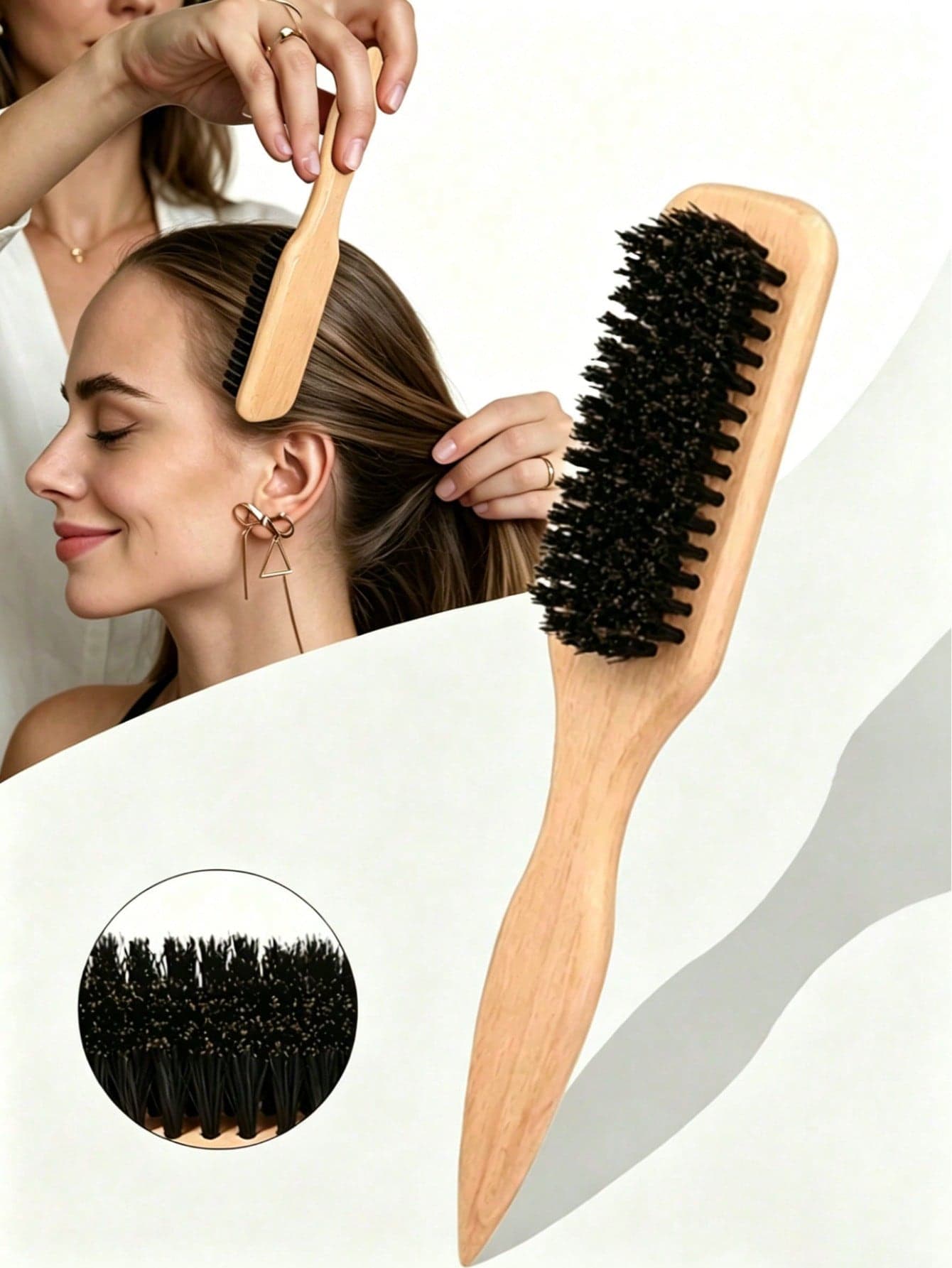 Male And Female Hair Comb/Beard Brush, Slick Back Hair Brush,Gradient Comb And Hair Clipper Cleaning Comb, Hair Brush,Combs Used By Professional Hairstylists,Smooth Combing Tool, Thick/Thin Hair Comb, Bathroom, Scalp Massage,Hair Accessories.