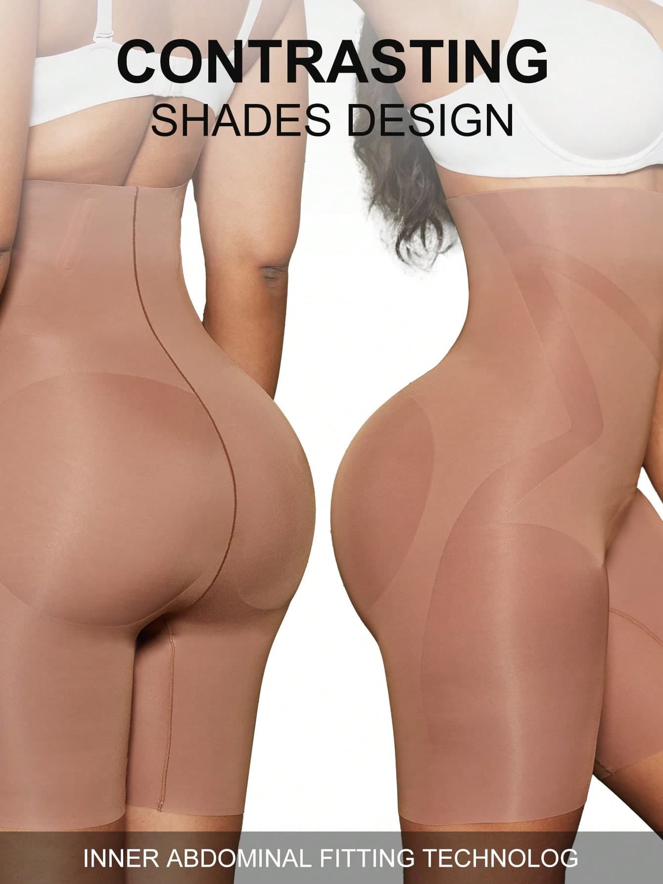 1pc Women's High Waist Tummy Control Seamless Butt Lifting Shaping Panties, Flat Stomach Sculpting Slimming Underwear Shorts, Confidence Boost
