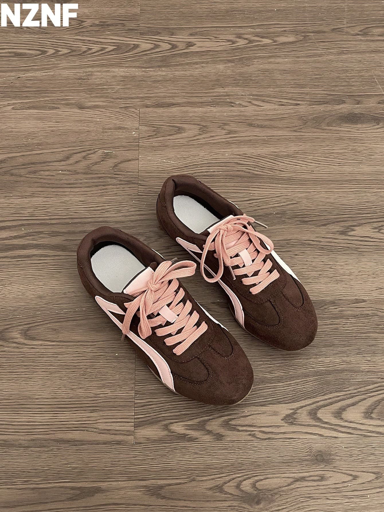 NZNF Premium Flat German Trainer Shoes For Women, New Autumn Style, Versatile Sports Shoes To Pair With Skirts