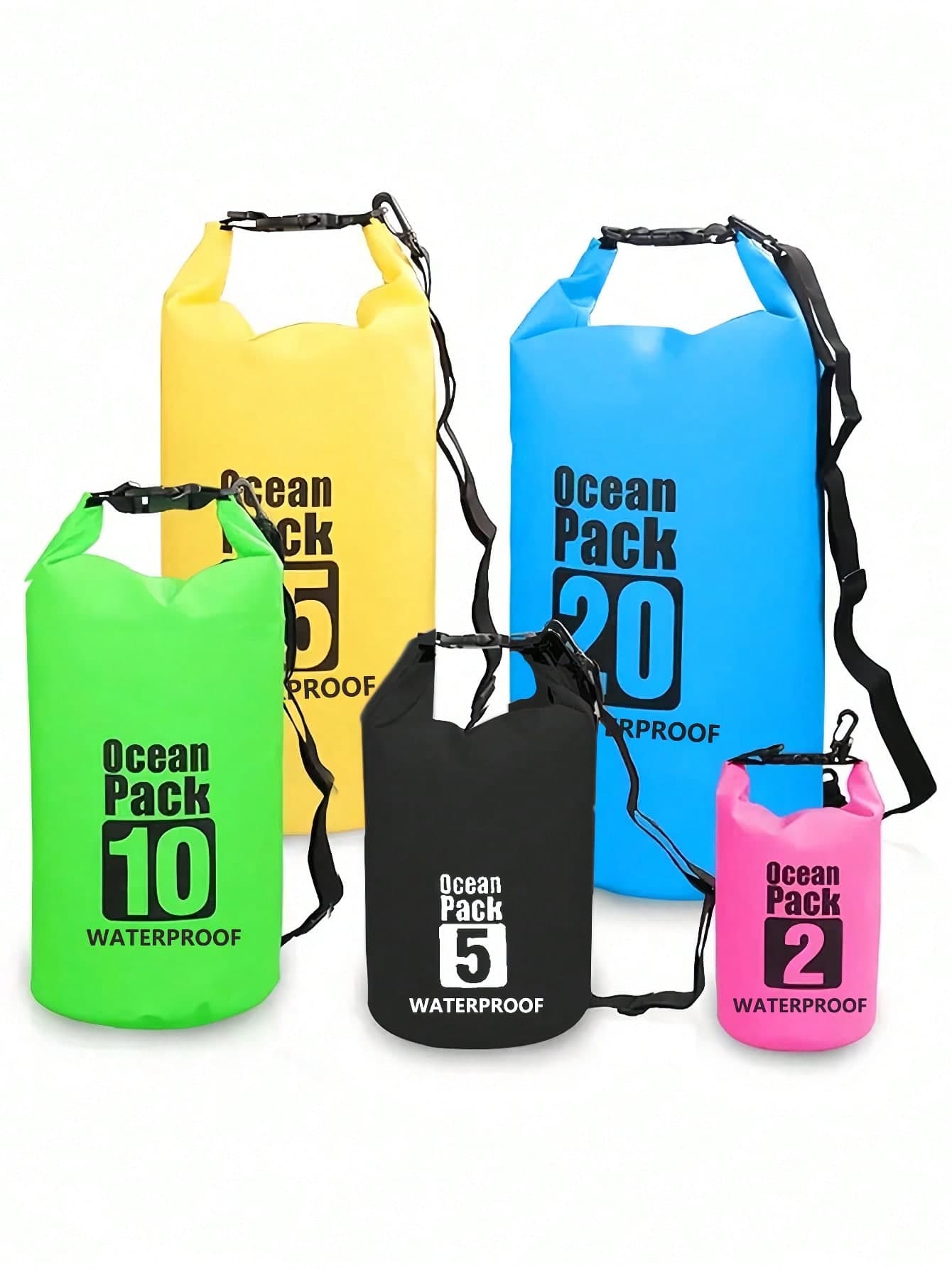 Waterproof Sports Dry Bag With Shoulder Strap, Large Capacity Travel Bag, Sports Bag, Beach Bag, Suitable For Beach, Outdoor Sports, Summer Vacation, Swimming Pool, Sports, Fitness, Men And Women, Travel Essential, Swimming Accessories, Beach Essential, Back To School Supplies