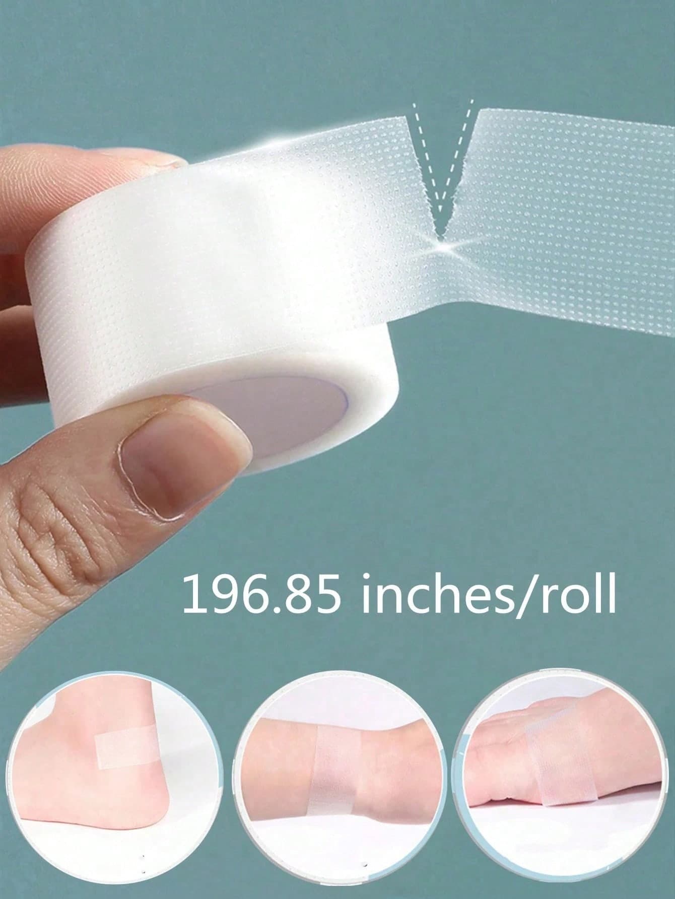 1/2/3 Rolls Blister Pads, Foam Self-Adhesive Tape, For Heel Friction Prevention, Foot Care Blister Pads, Relieve Hand And Foot Friction Pain, Suitable For Women's High Heels, Women's Flats And Men's Sneakers, Back To School Supplies, Holiday Gifts