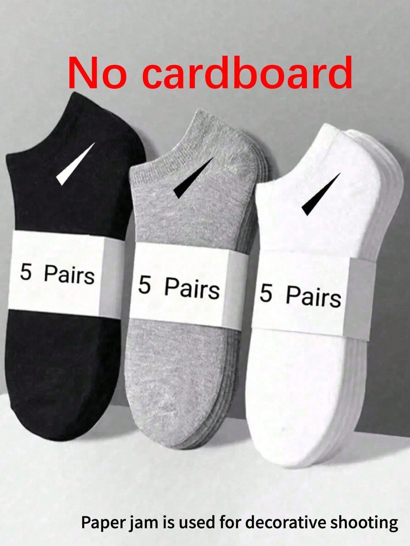 30/15/1 Pair Unisex Sports Socks, White/Black/Grey Short Socks, Invisible Socks, Solid Color Minimalist Style, Suitable For Daily Casual Wear, Christmas Gift