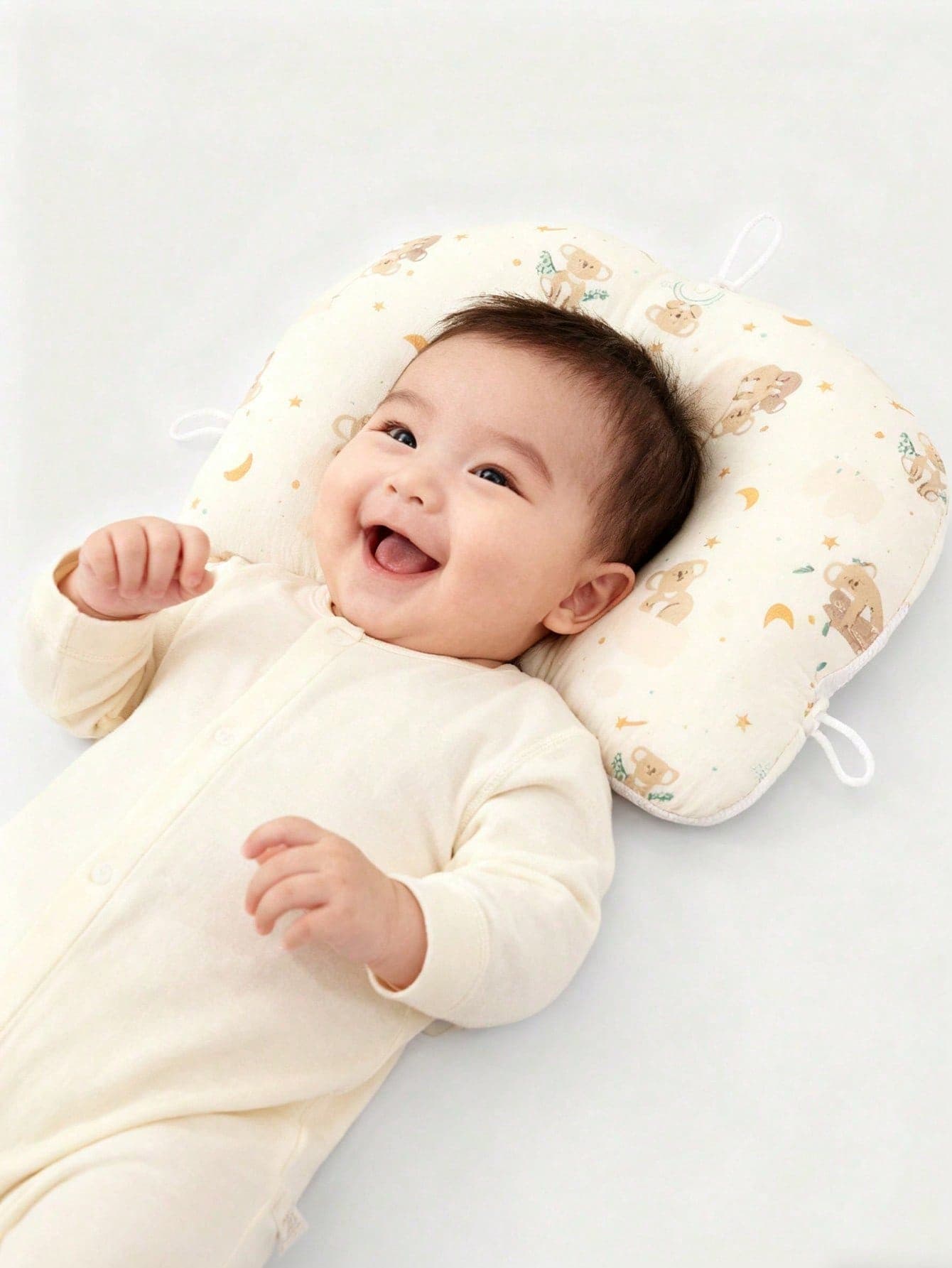 1pc Newborn Shaping Pillow, Children's Head Shape Correction Auxiliary Shaping Pillow, Anti-Startle Soothing Pillow, Baby Pillow, Birth, Small Pillow, Welcome Newborn, Soft Cushion