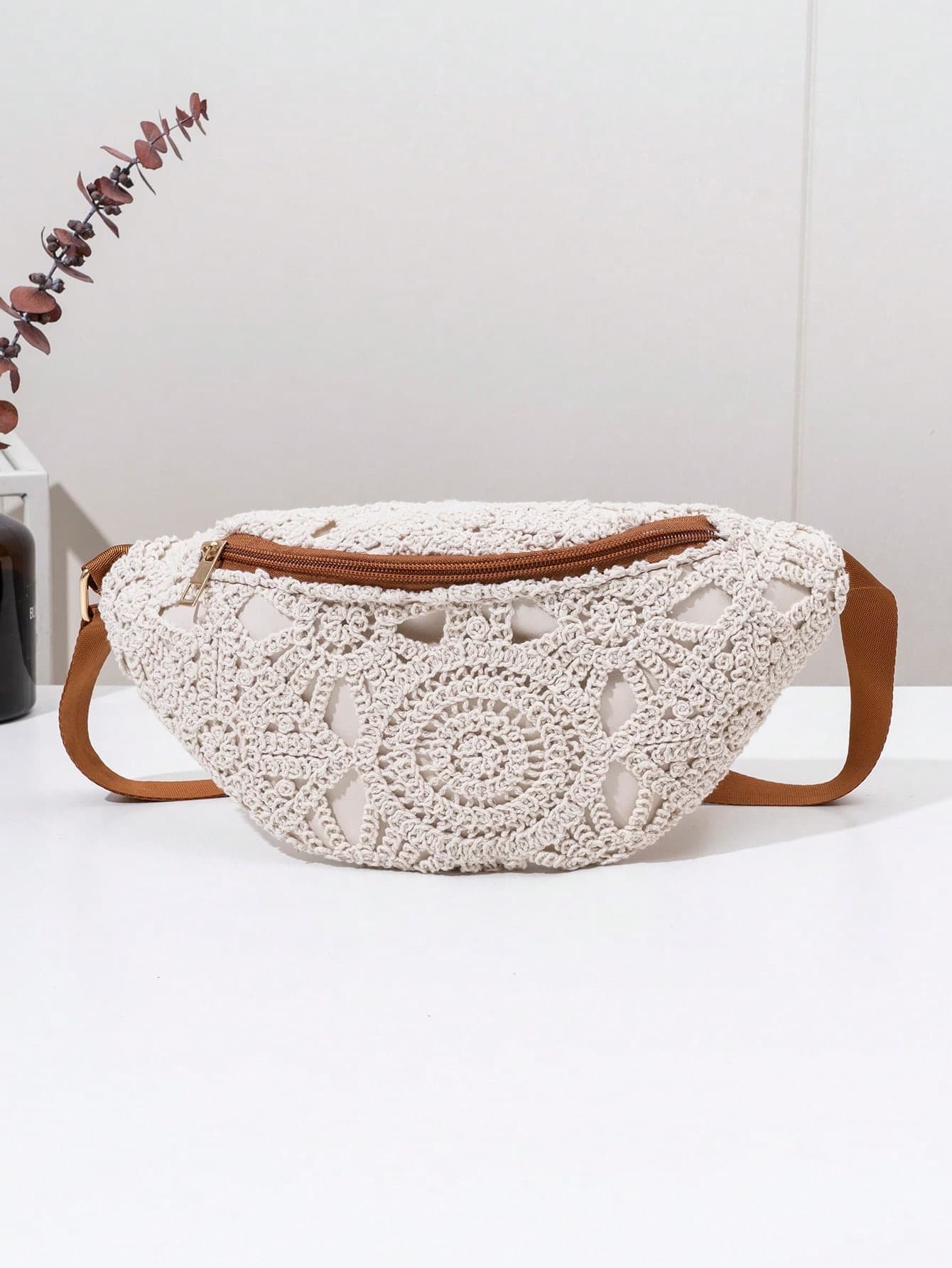 Women's Vintage Fashion Waist Bag Chest Bag Underarm Bag Spring Summer New Casual Shoulder Crossbody Small Bag Versatile Minimalist Chest Bag