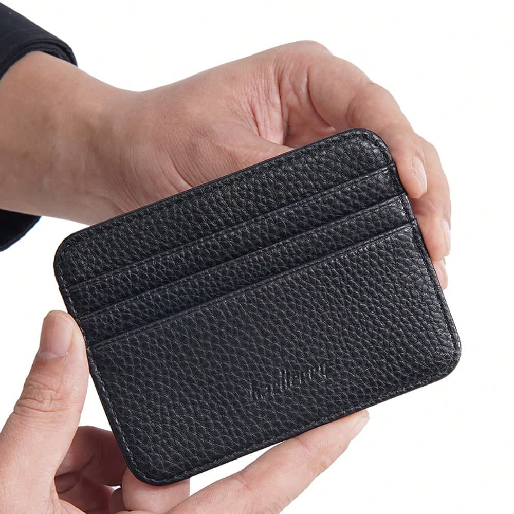 Baellerry Minimalist Multi-Slot Zipper Card Holder Card Sleeve For Women