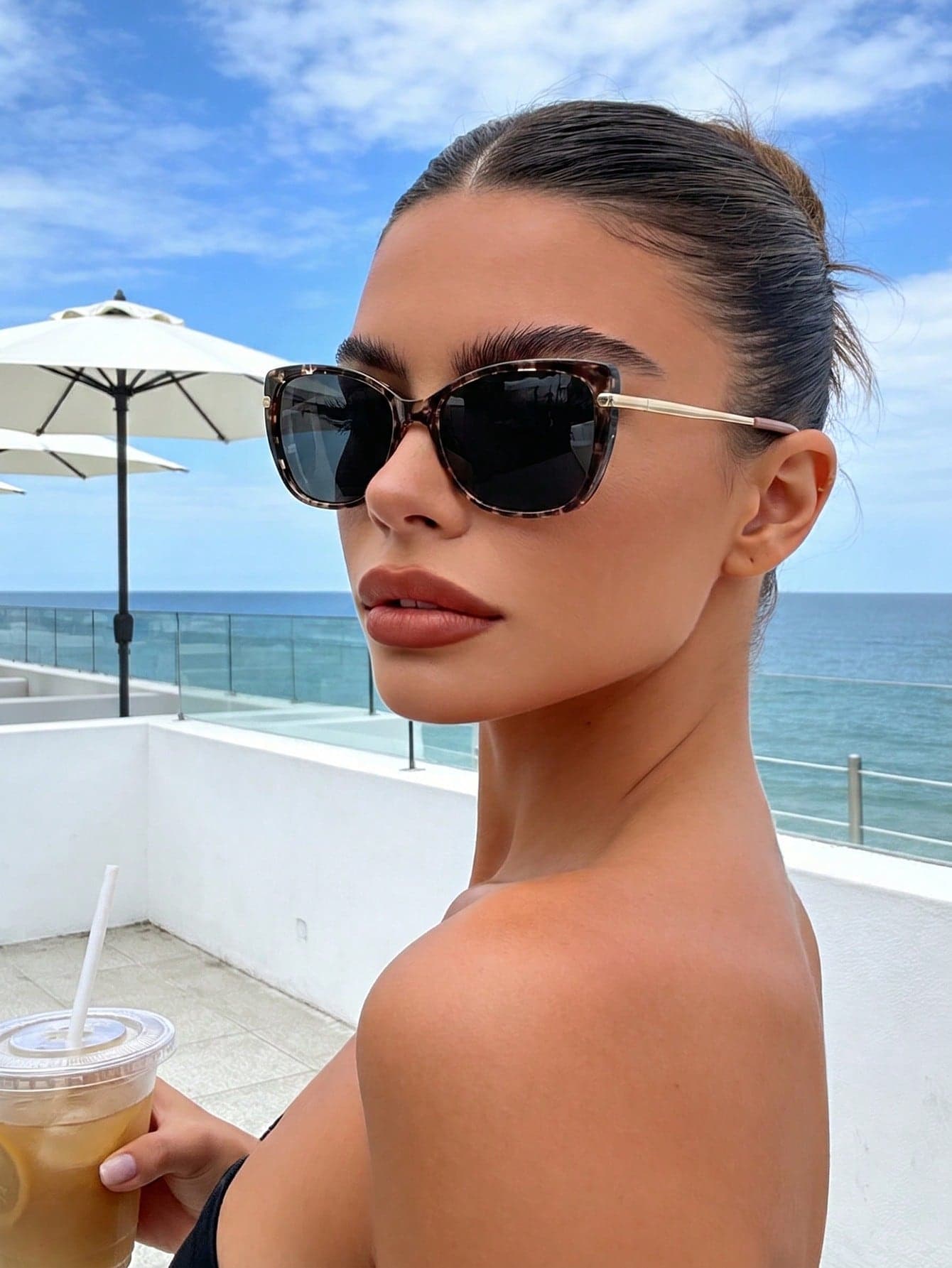 Leopard Print Women's Retro Cat Eye Frame Metal Fashion Sunglasses Classic Style Decorative Outdoor Travel Beach Vacation Casual Daily Outfit Summer Sun Protection Anti-Glare Driving Anti-UV Sunglasses
