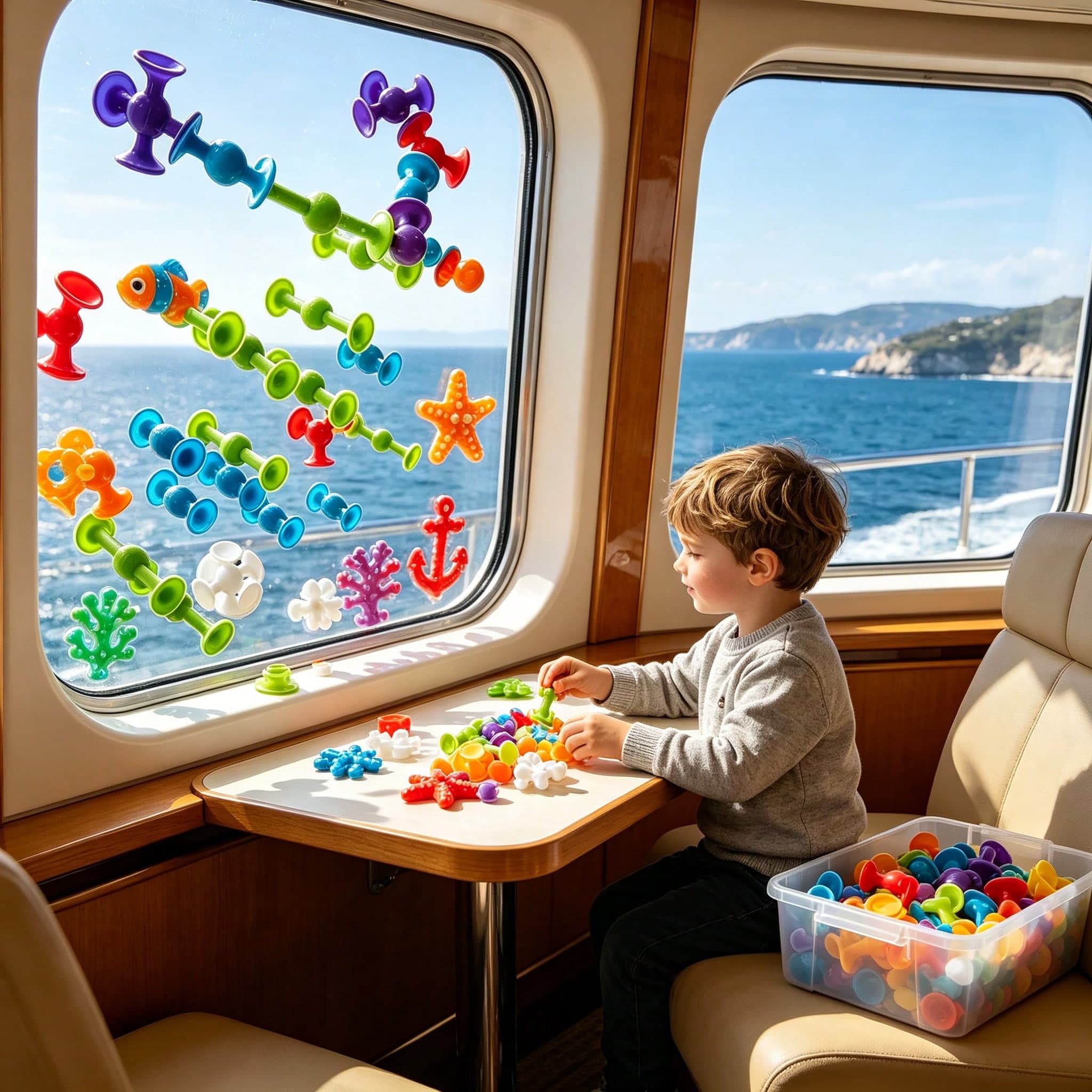 Montessori Early Education, Puzzle Toys, Early Education Toys, Enlightenment Toys, Suitable For Window Travel Stress Relief Toys, Floating Bathtubs, Children's Toys, Refrigerator Toys, Children's Suction Cup Toys 8pcs/11pcs/20pcs/38pcs/66pcs/108pcs